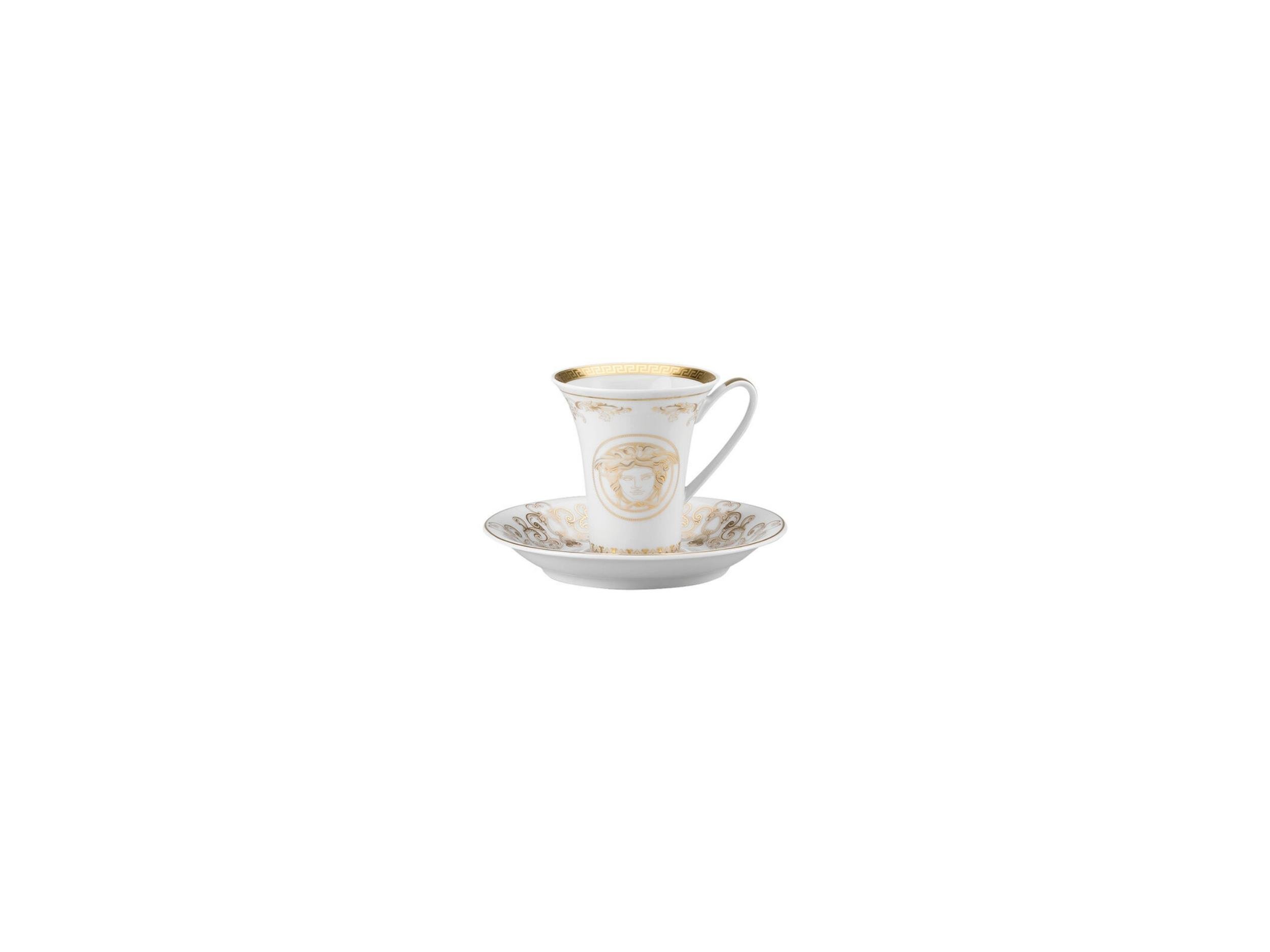 Espresso Fincan-Tabak Medusa Gala Gold