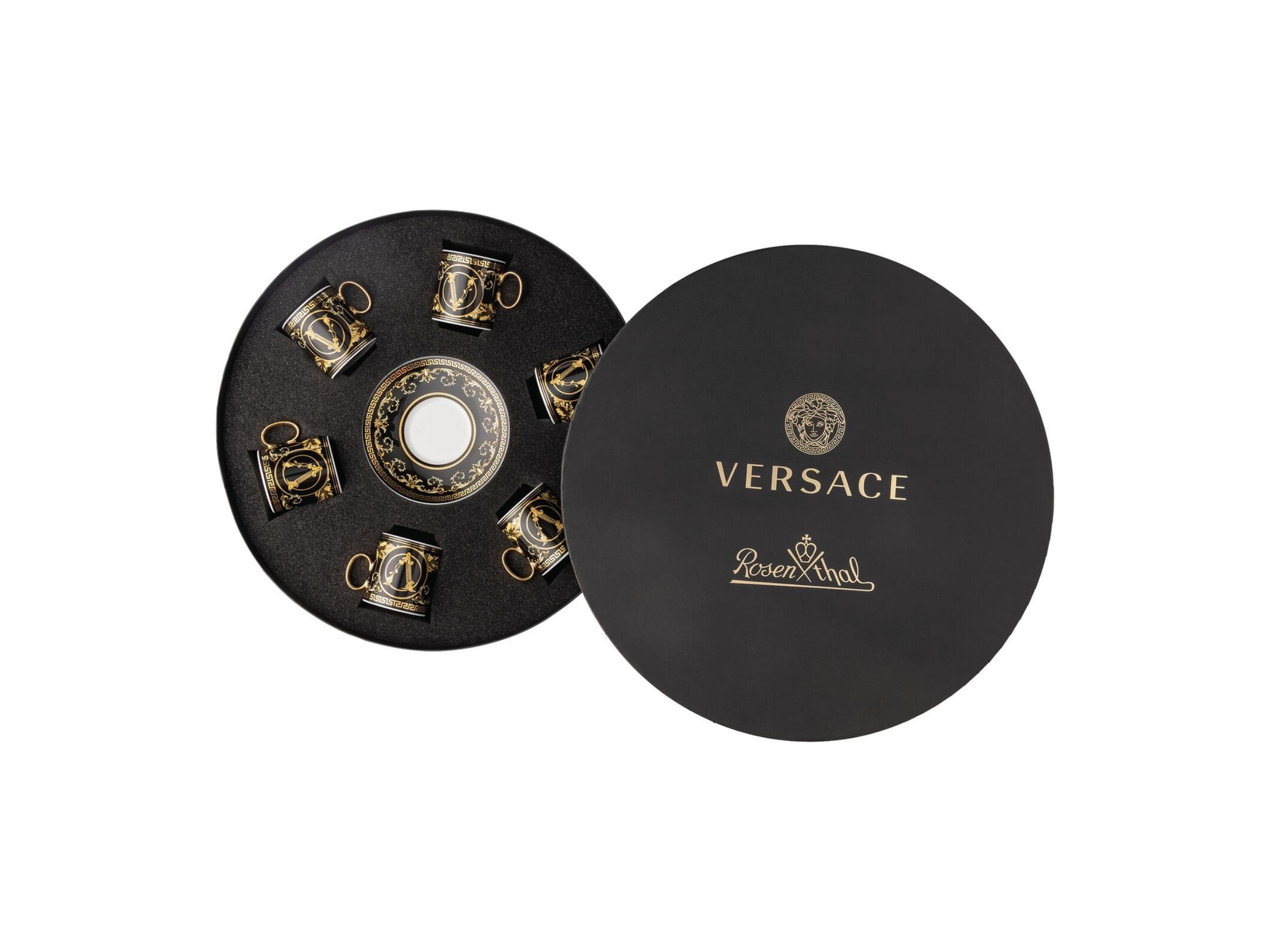 Espresso Set 6 lı Virtus Gala Black