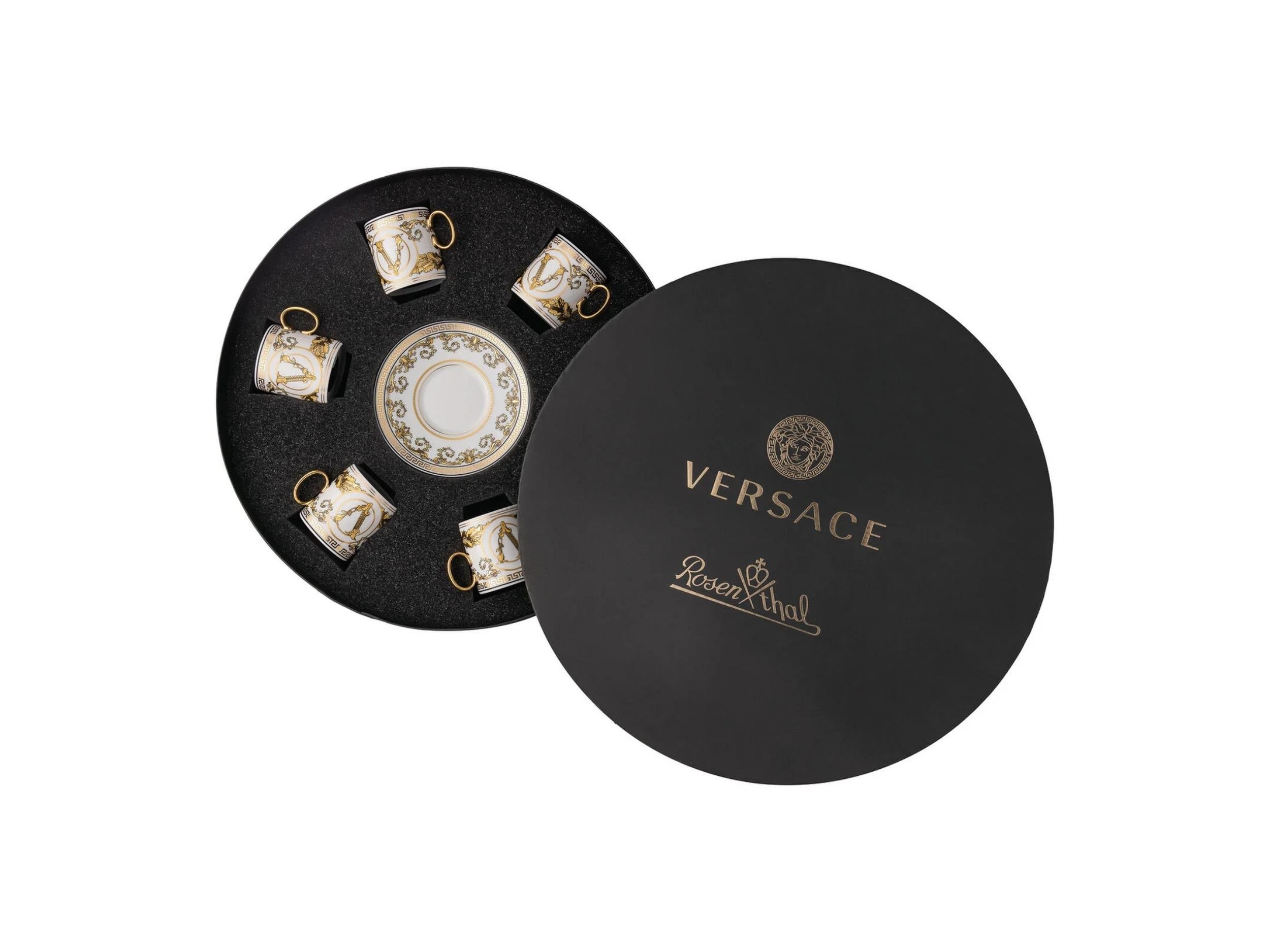 Espresso Set 6 lı Virtus Gala White