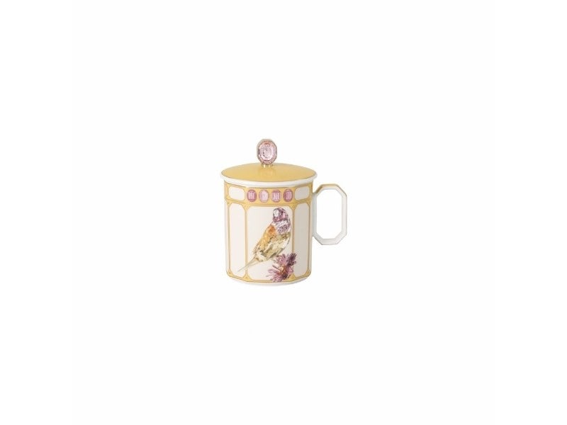 Kapaklı Kahve Kupa IDYLLIA Finch Yellow