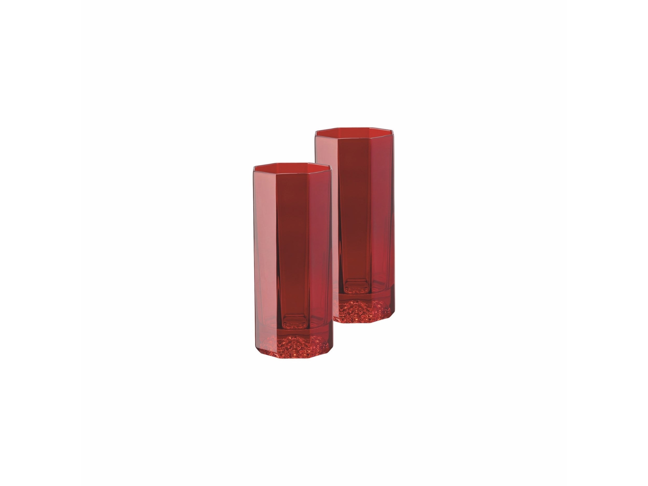 Mesrubat Bardağı 2 li Set Medusa Lumiere Red