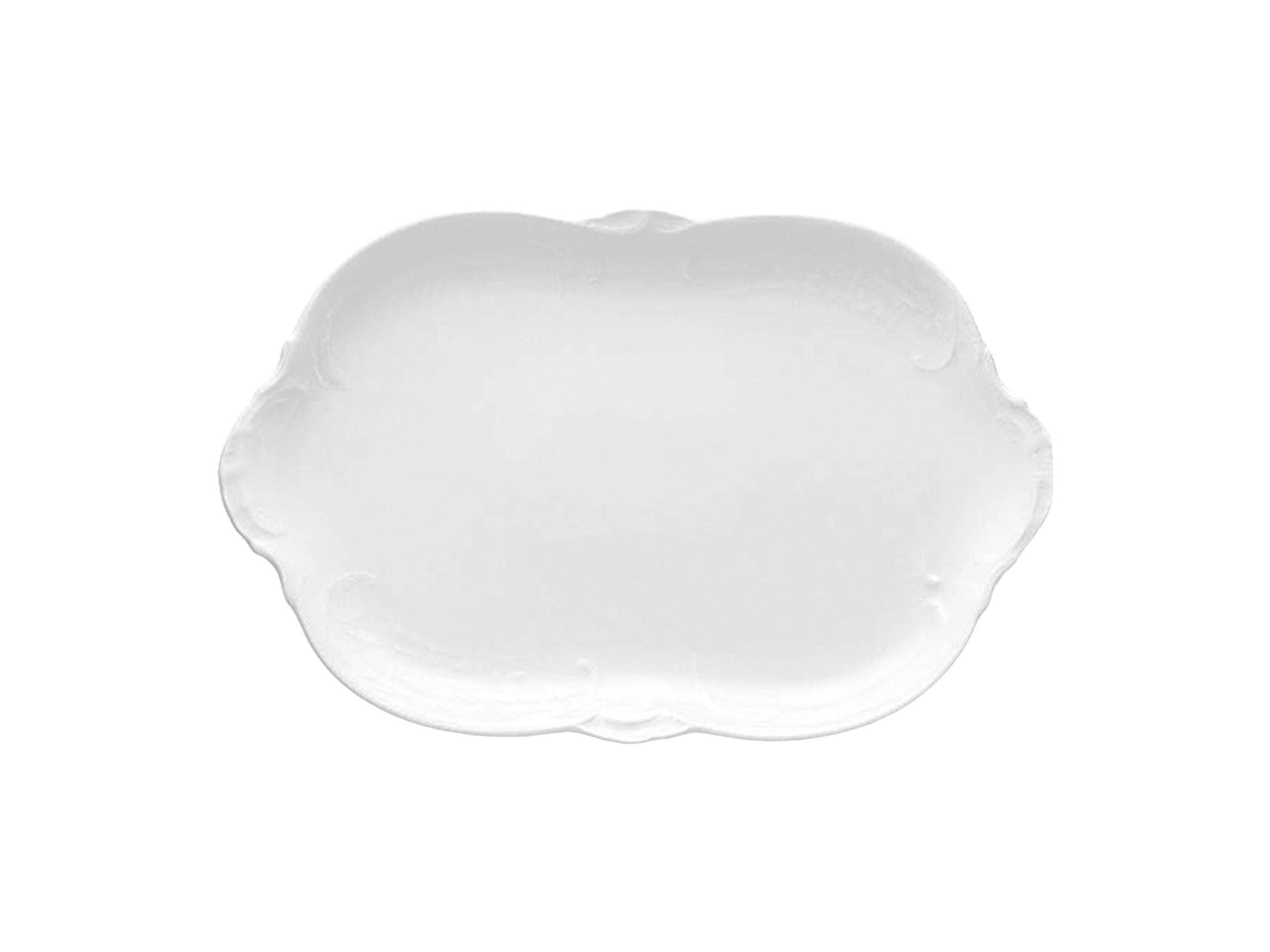 Oval Servis 33 cm Sanssouci Weiss