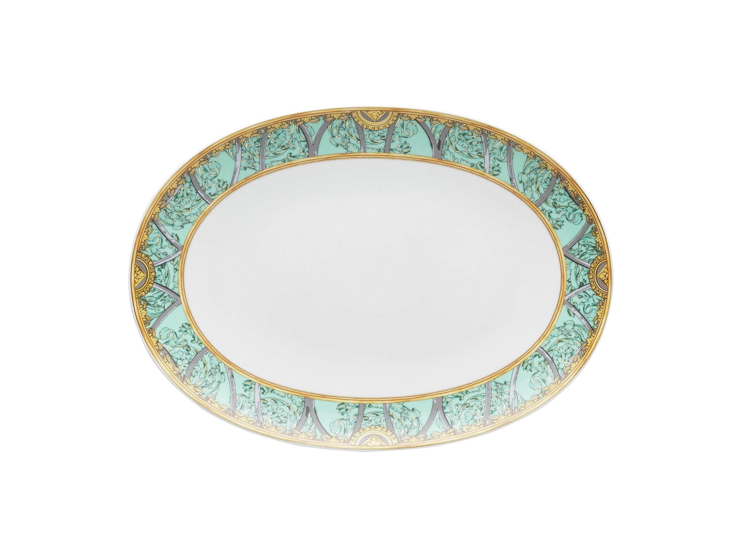 Oval Servis 33 cm Scala Palazzo Verde