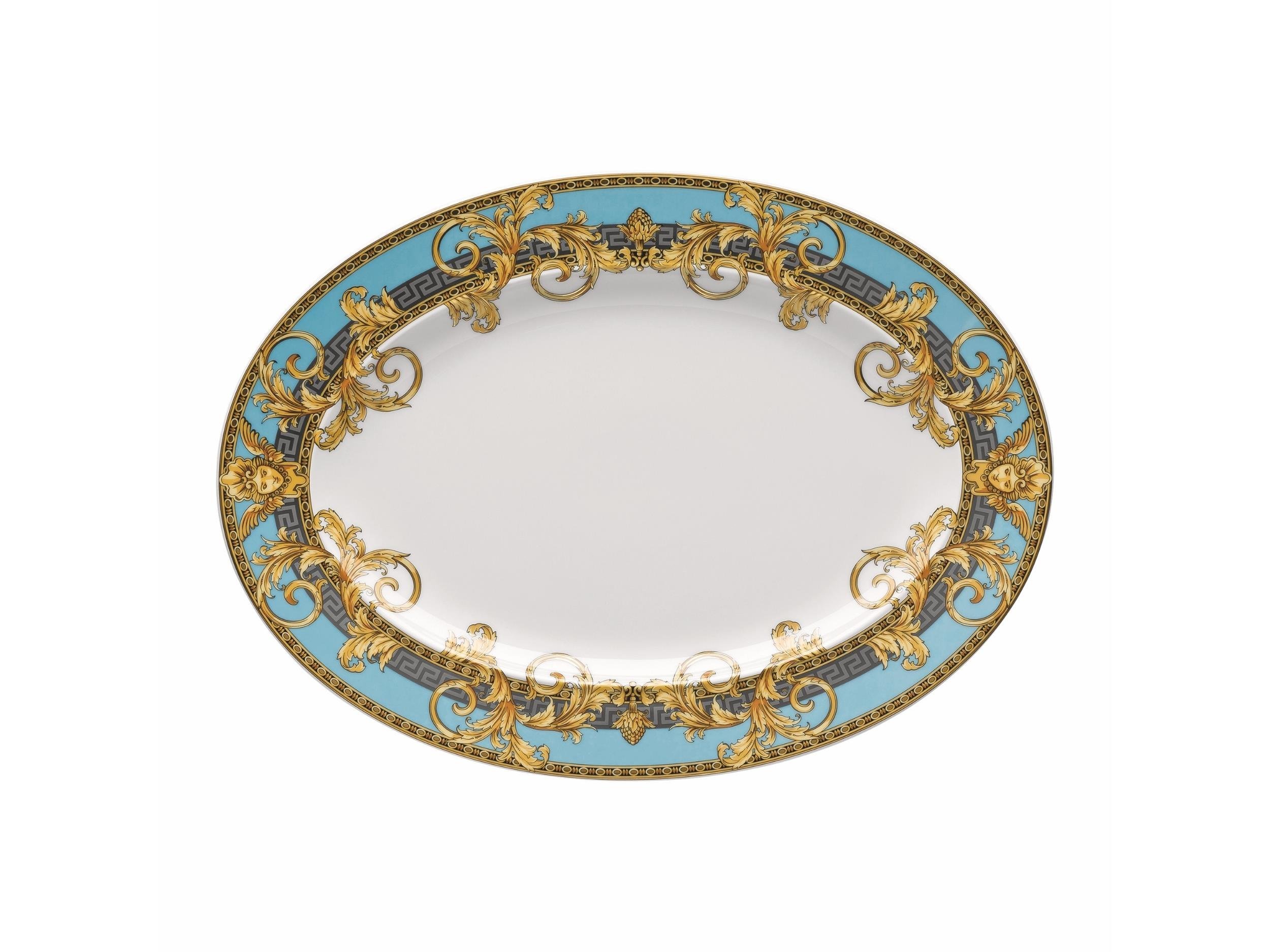 Oval Servis 34 cm Prestige Gala Blue