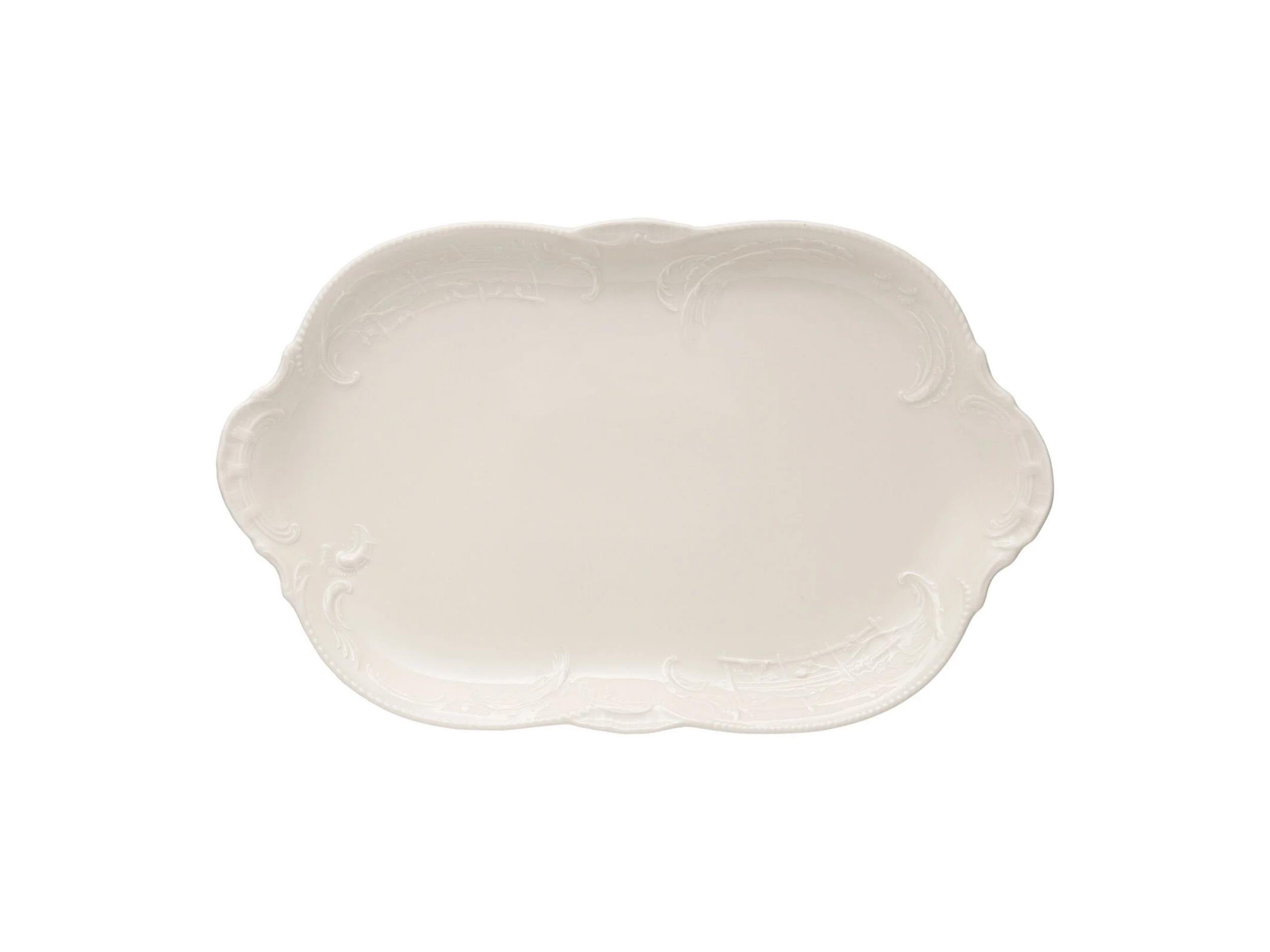 Oval Servis 38 cm Sanssouci Elfenbein