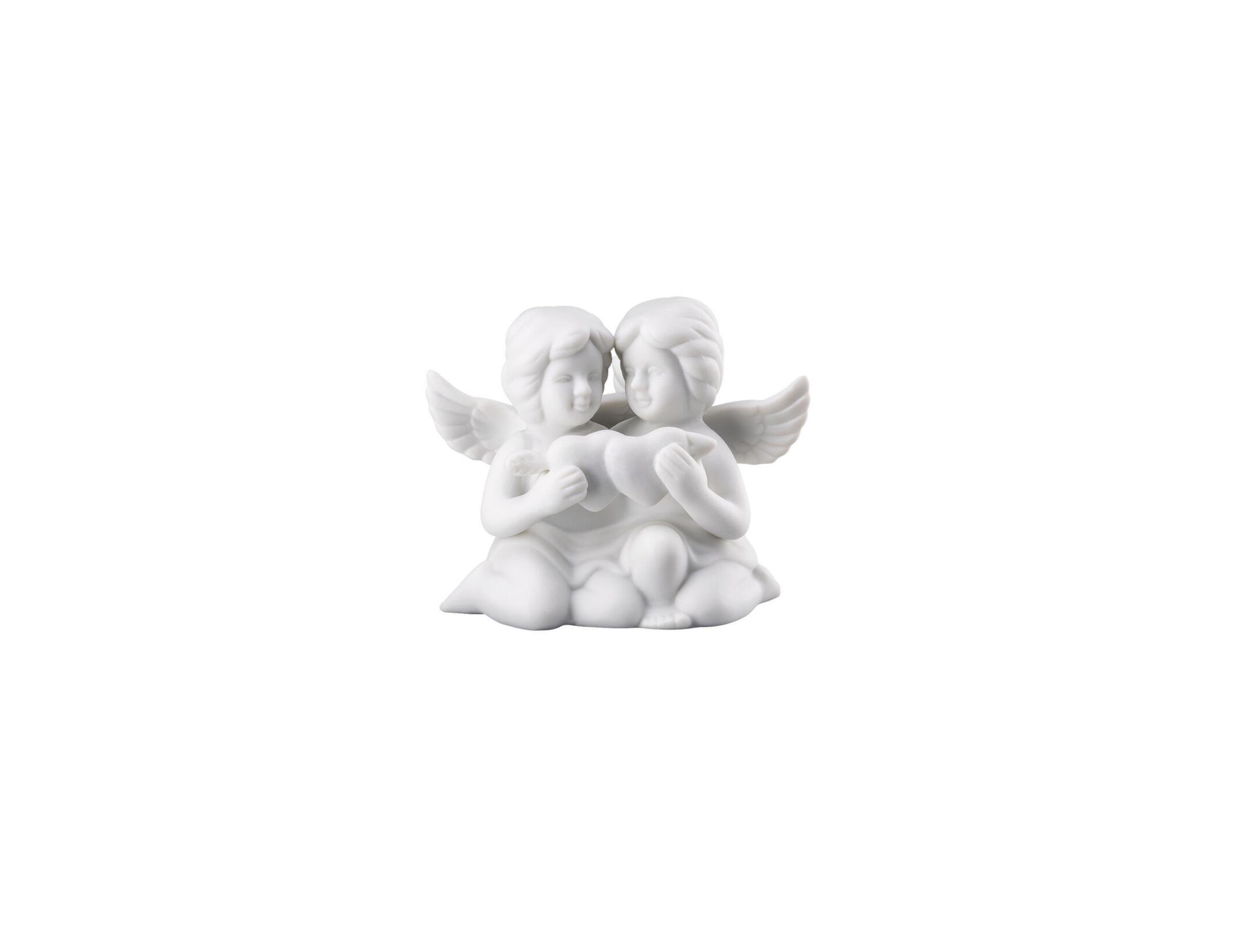 Pair Angels with Heart 5 cm