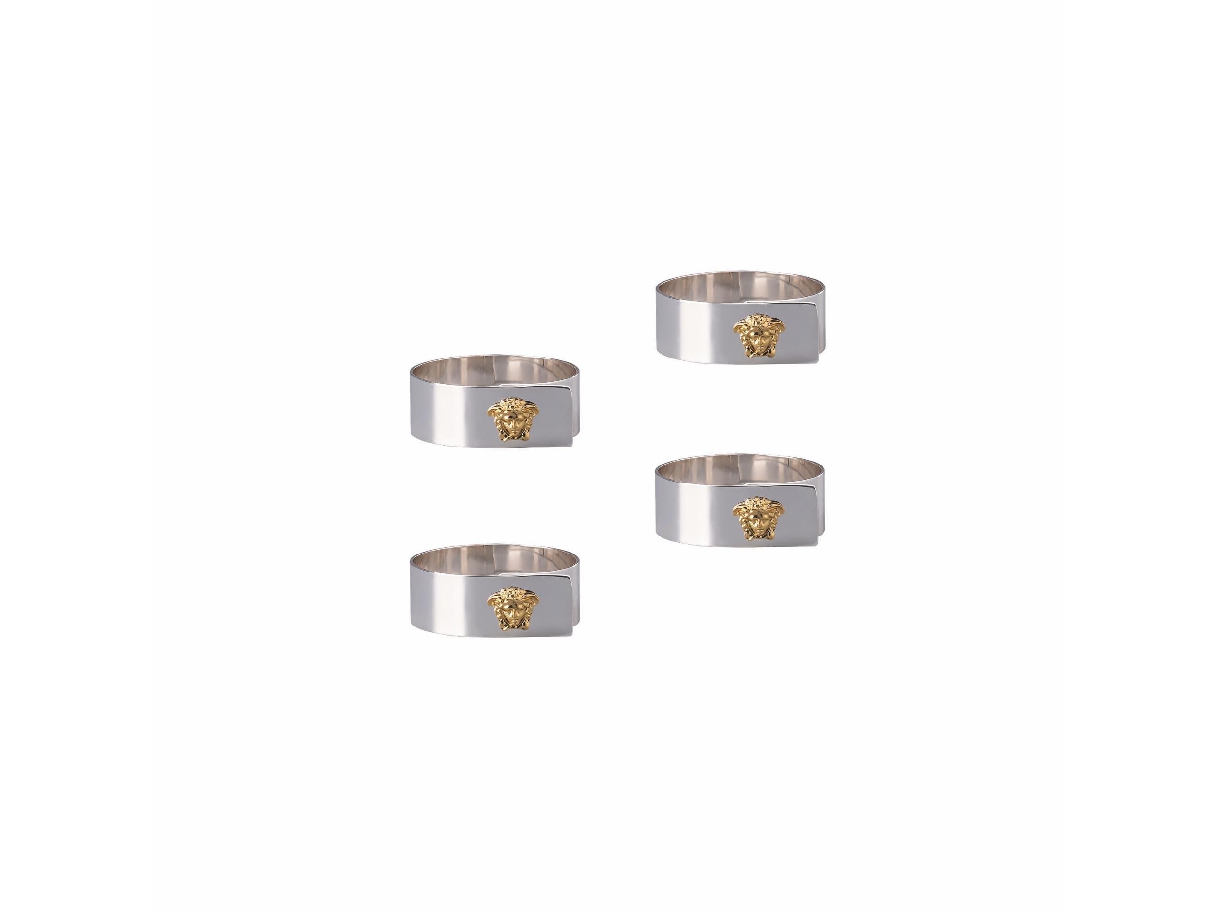 Peçetelik Medusa Silver-Gold