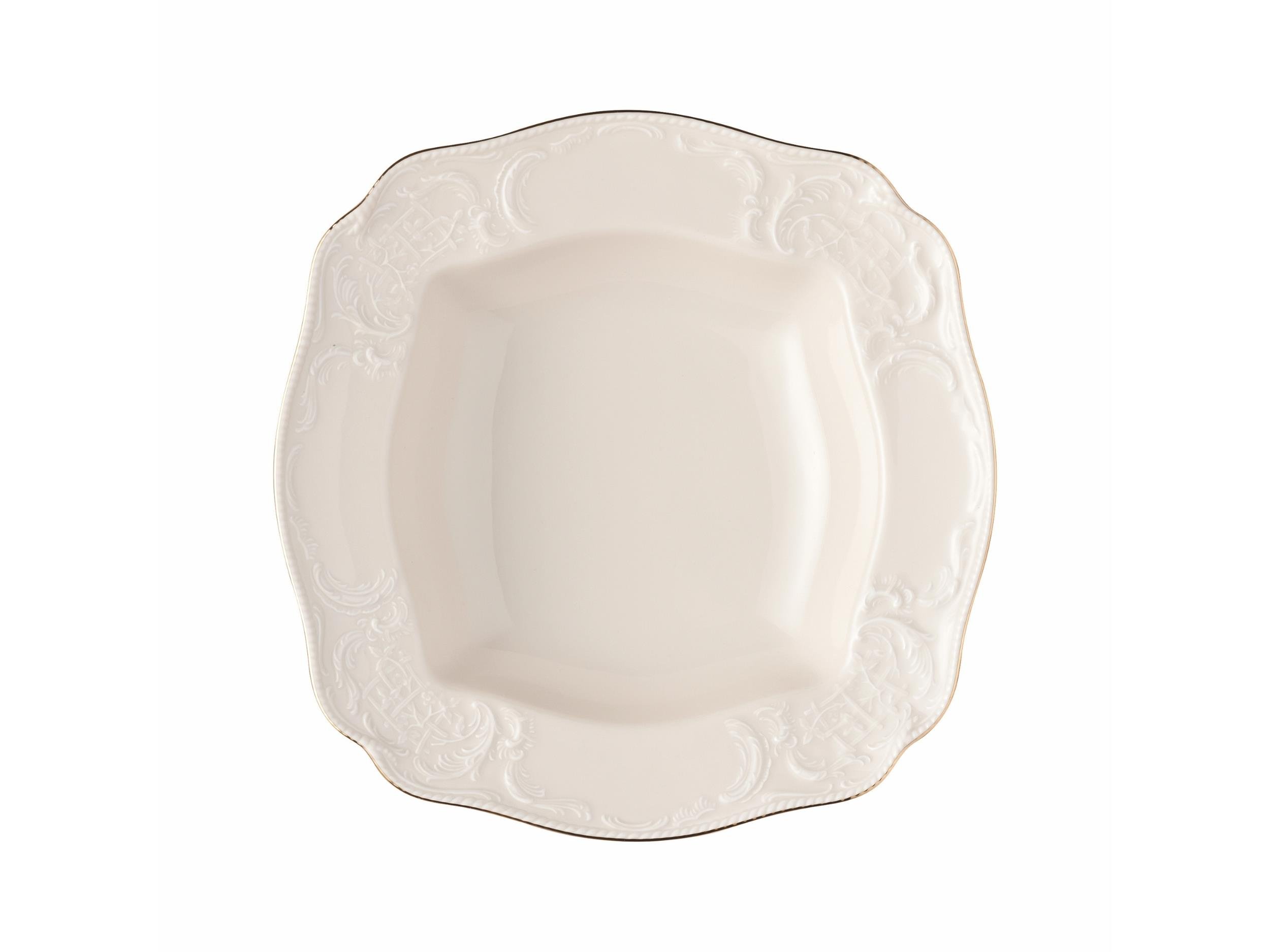 Salata Kase 30 cm Sanssouci Elfenbein Gold