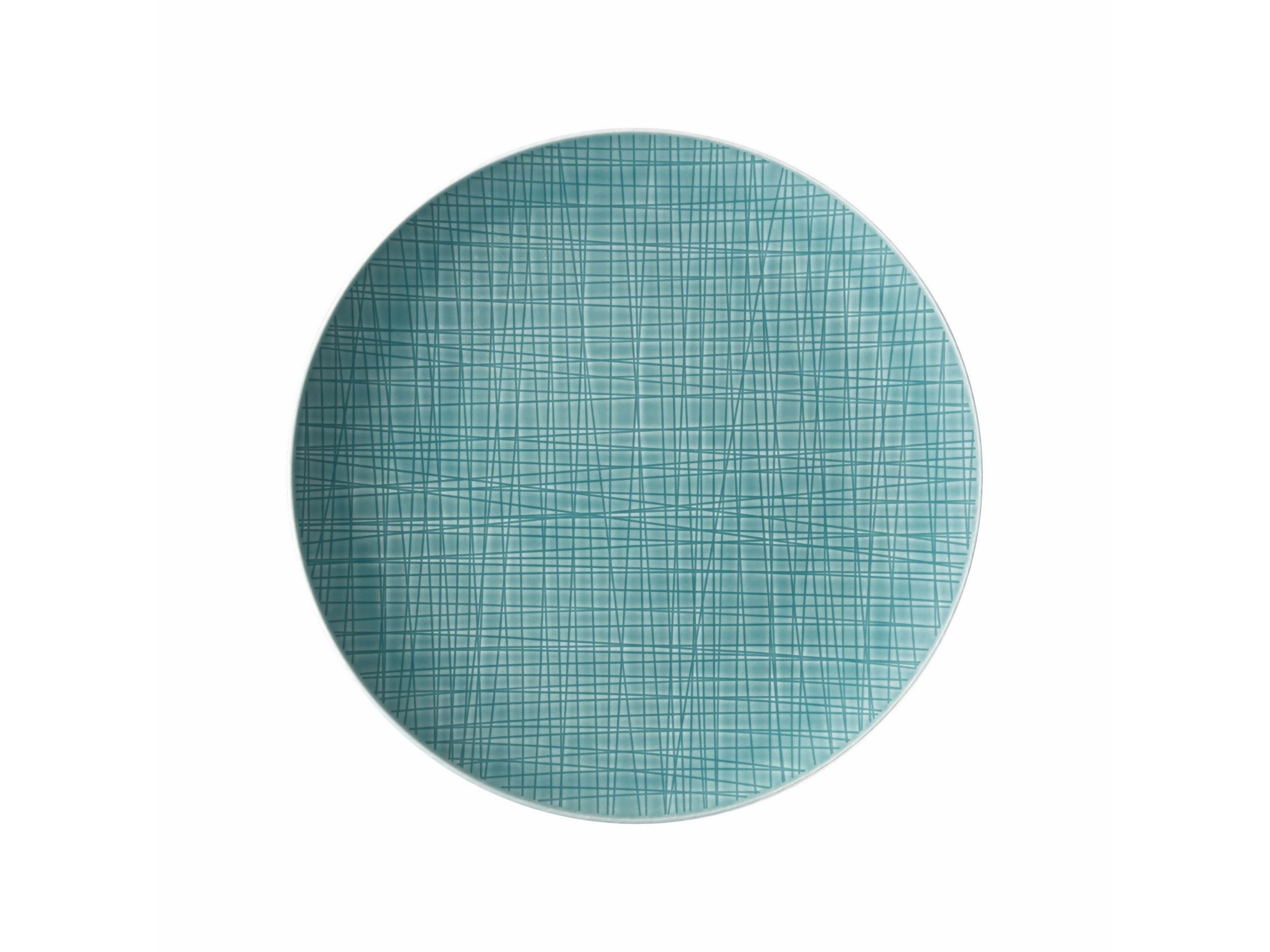 Servis Tabak 27 cm Mesh Aqua