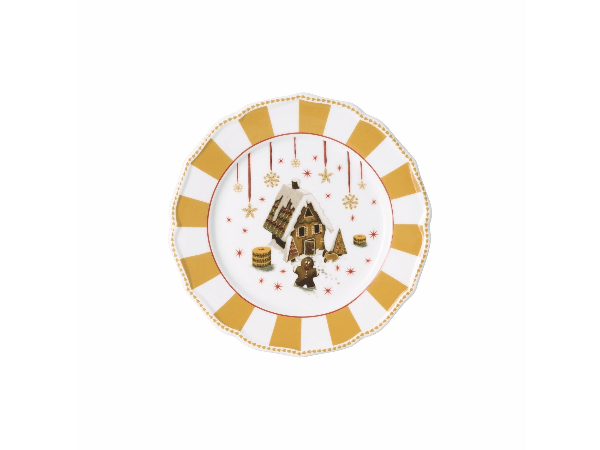 Tabak 22 cm Christmas Love Beige