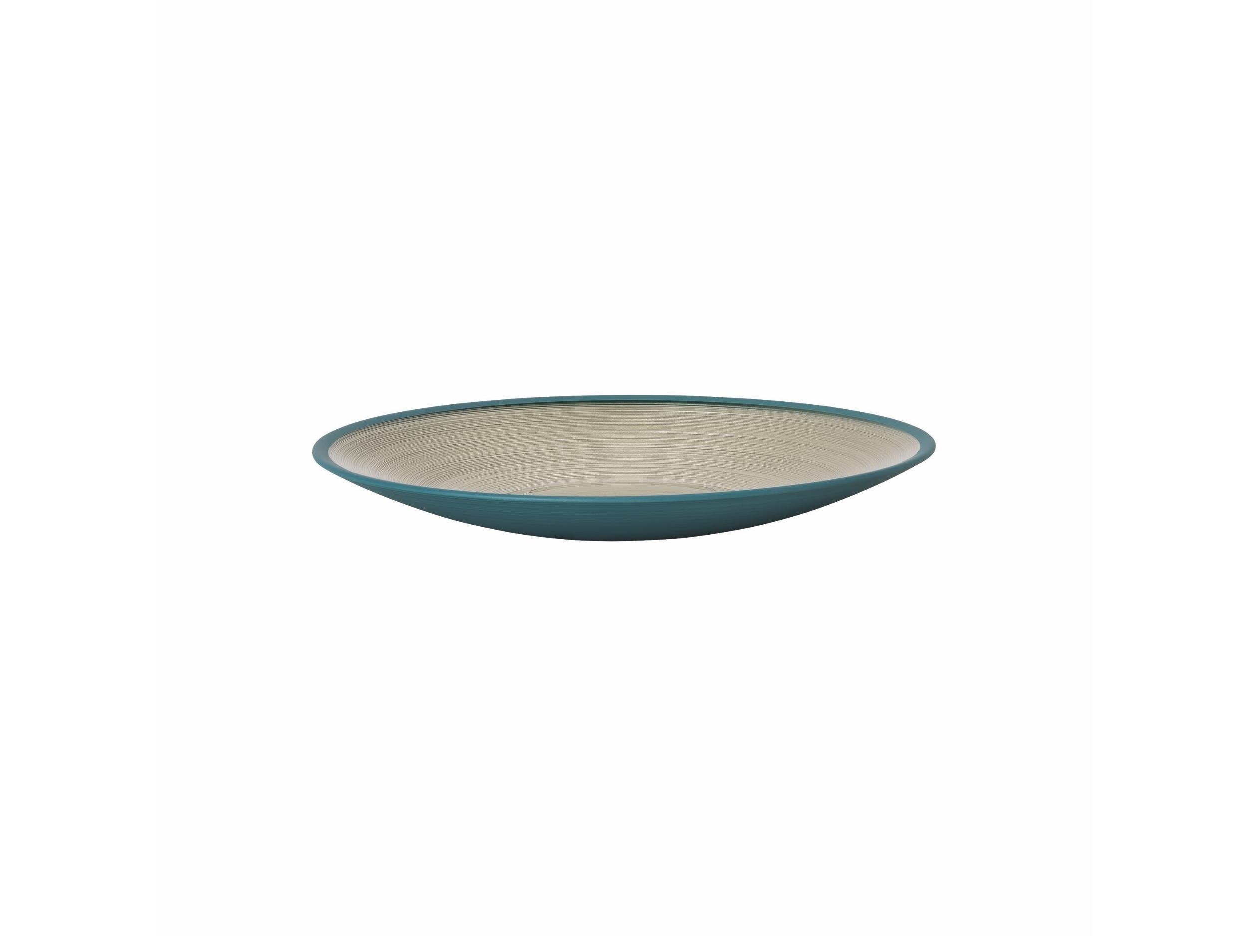 Tabak 25 cm Yeşil Glass Bowls