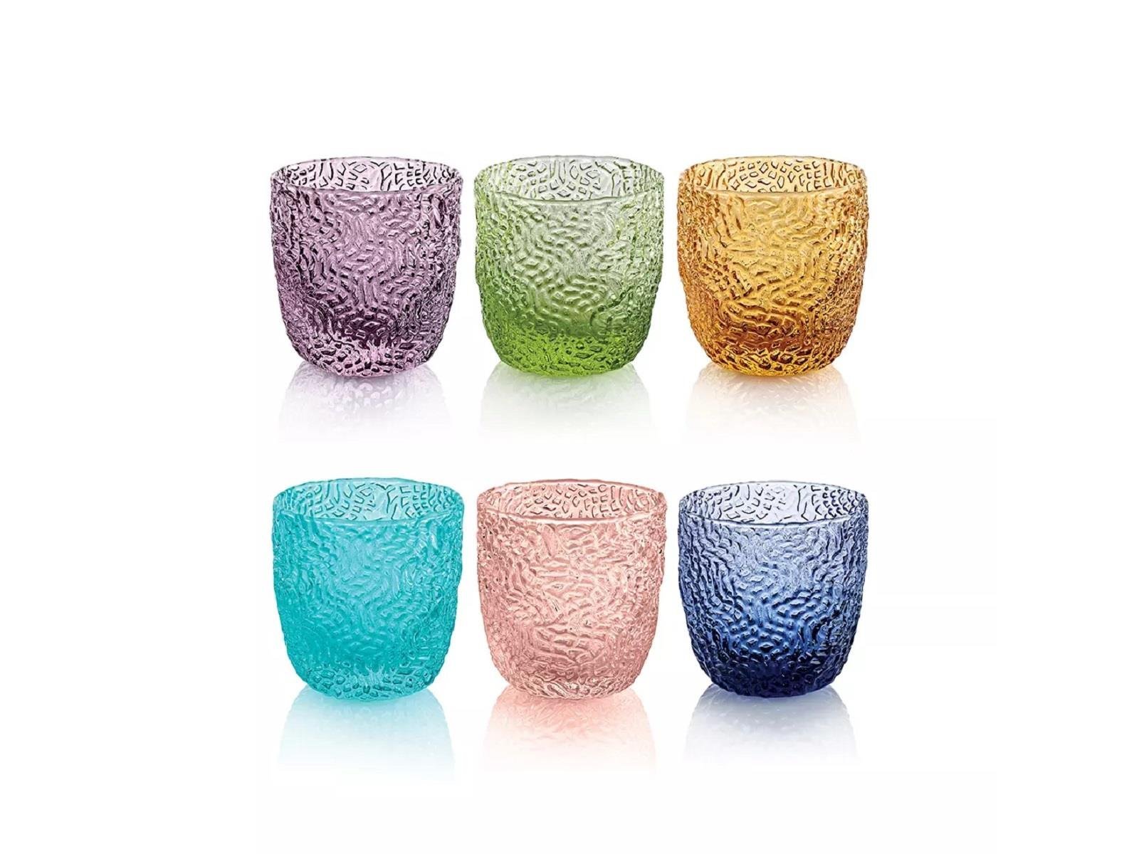 TRICOT 6LI SET RENKLI BARDAK 30 CL