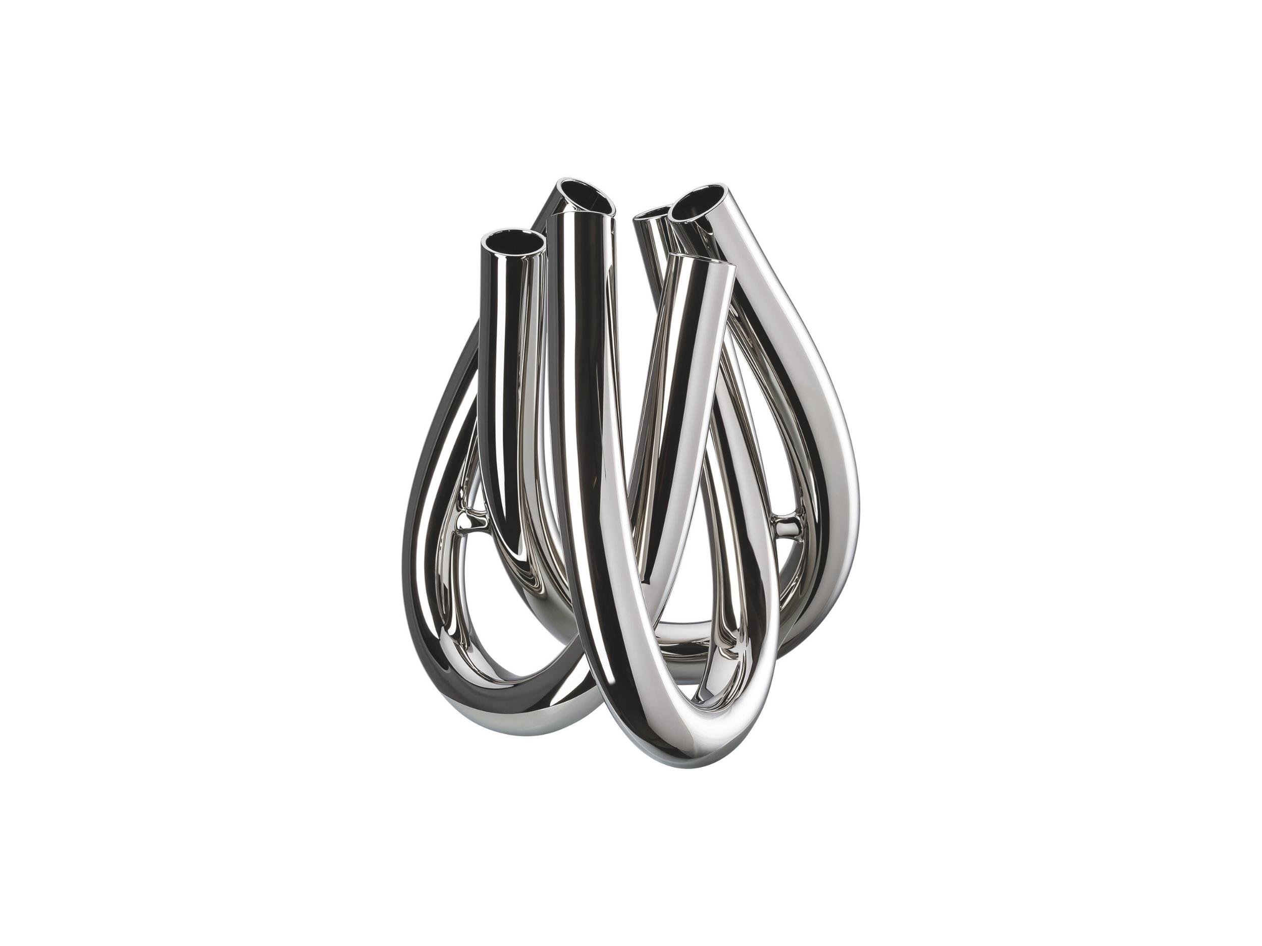 Vazo 22 cm Triu Silver