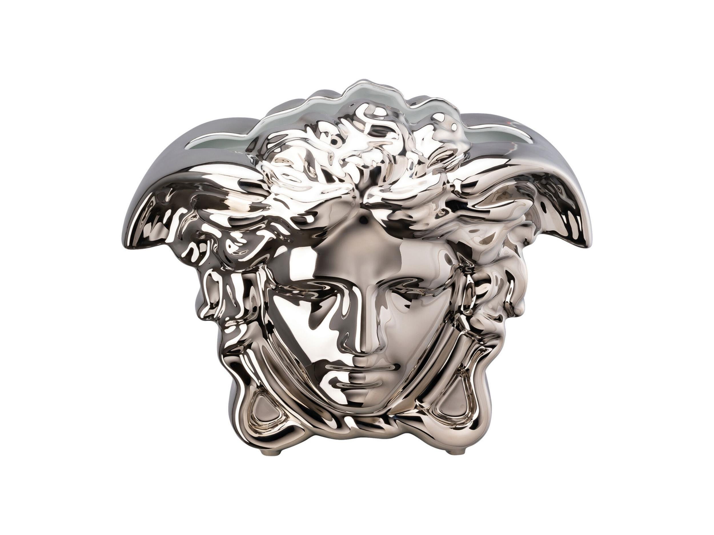 Vazo 30 cm Medusa Grande Silver