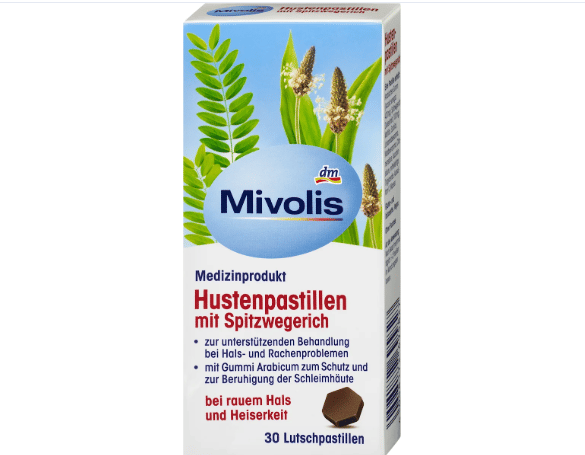 Mivolis Öksürük Pastilleri, 30 adet