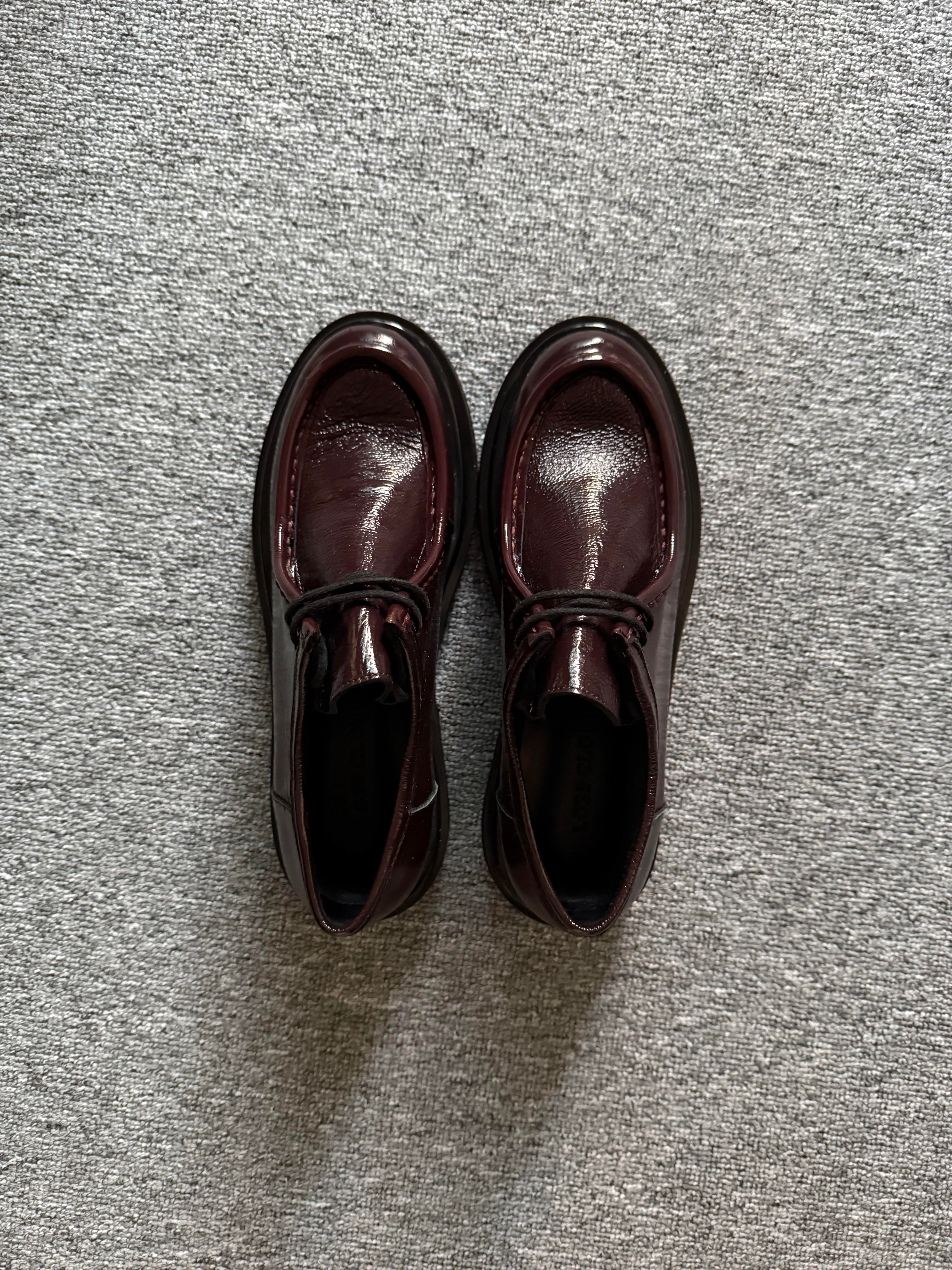 BORDO KIRIŞIK RUGAN LOAFER