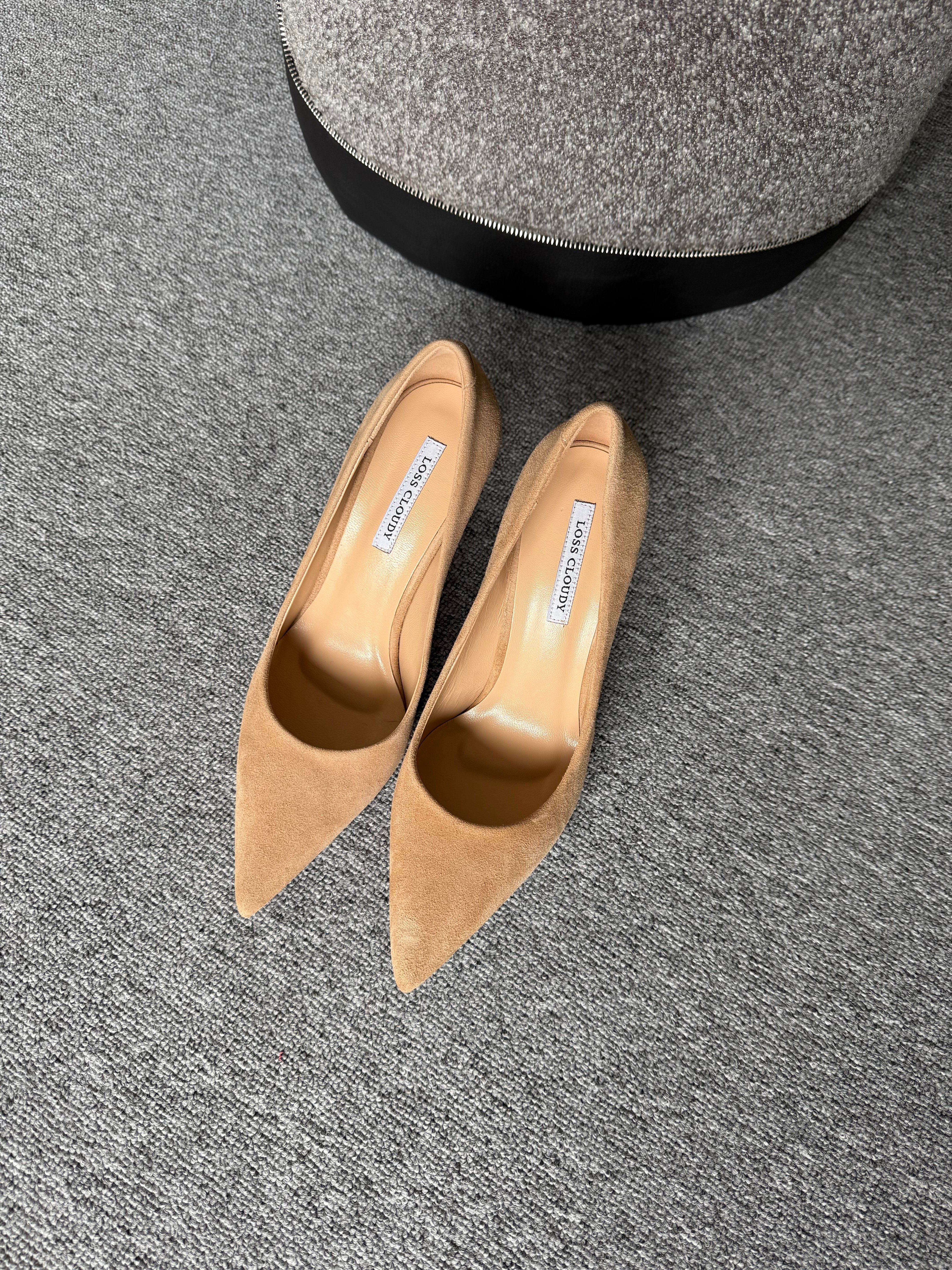 CAMEL SÜET STİLETTO