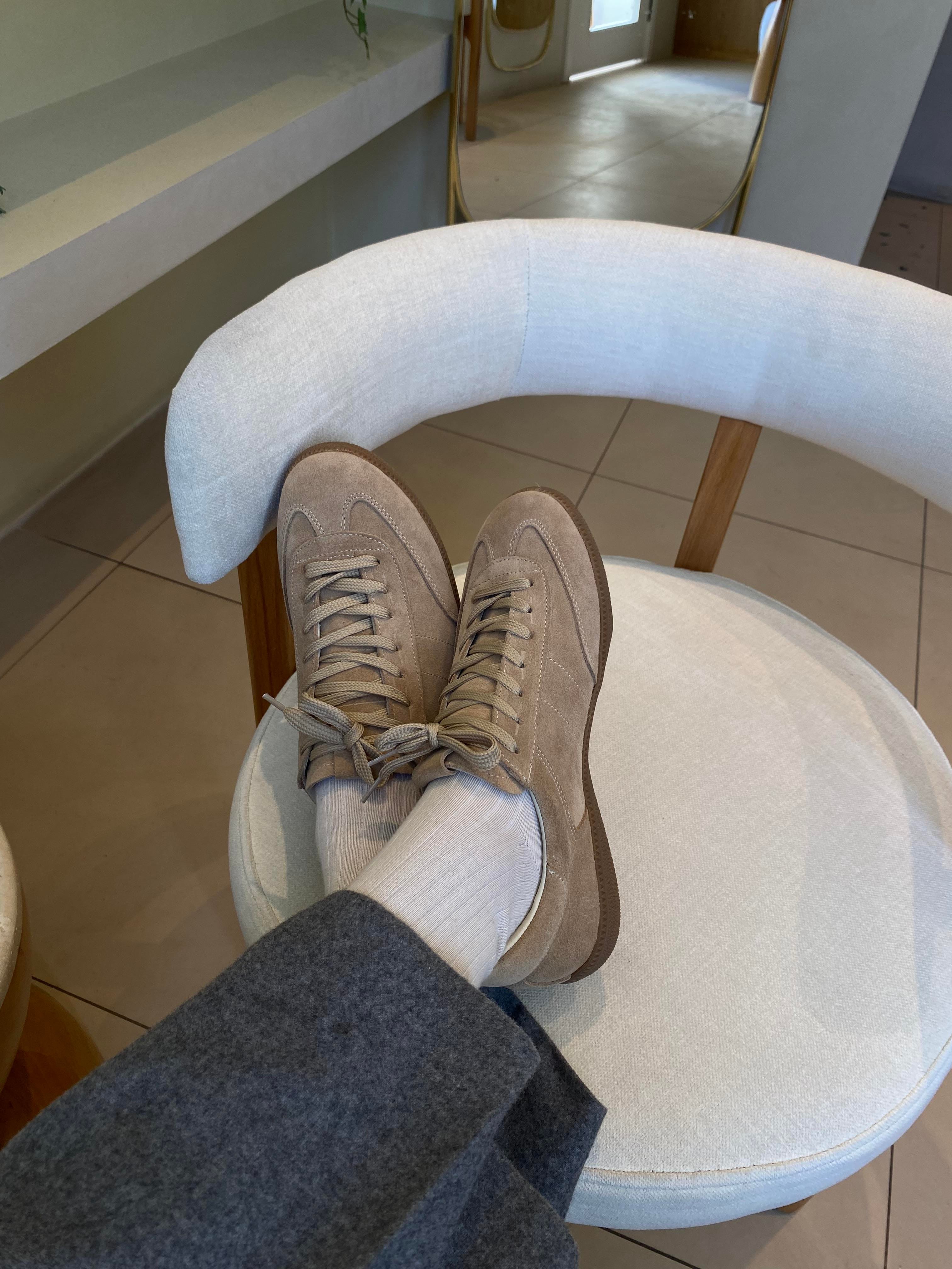 LOSS BEJ SÜET SNEAKER