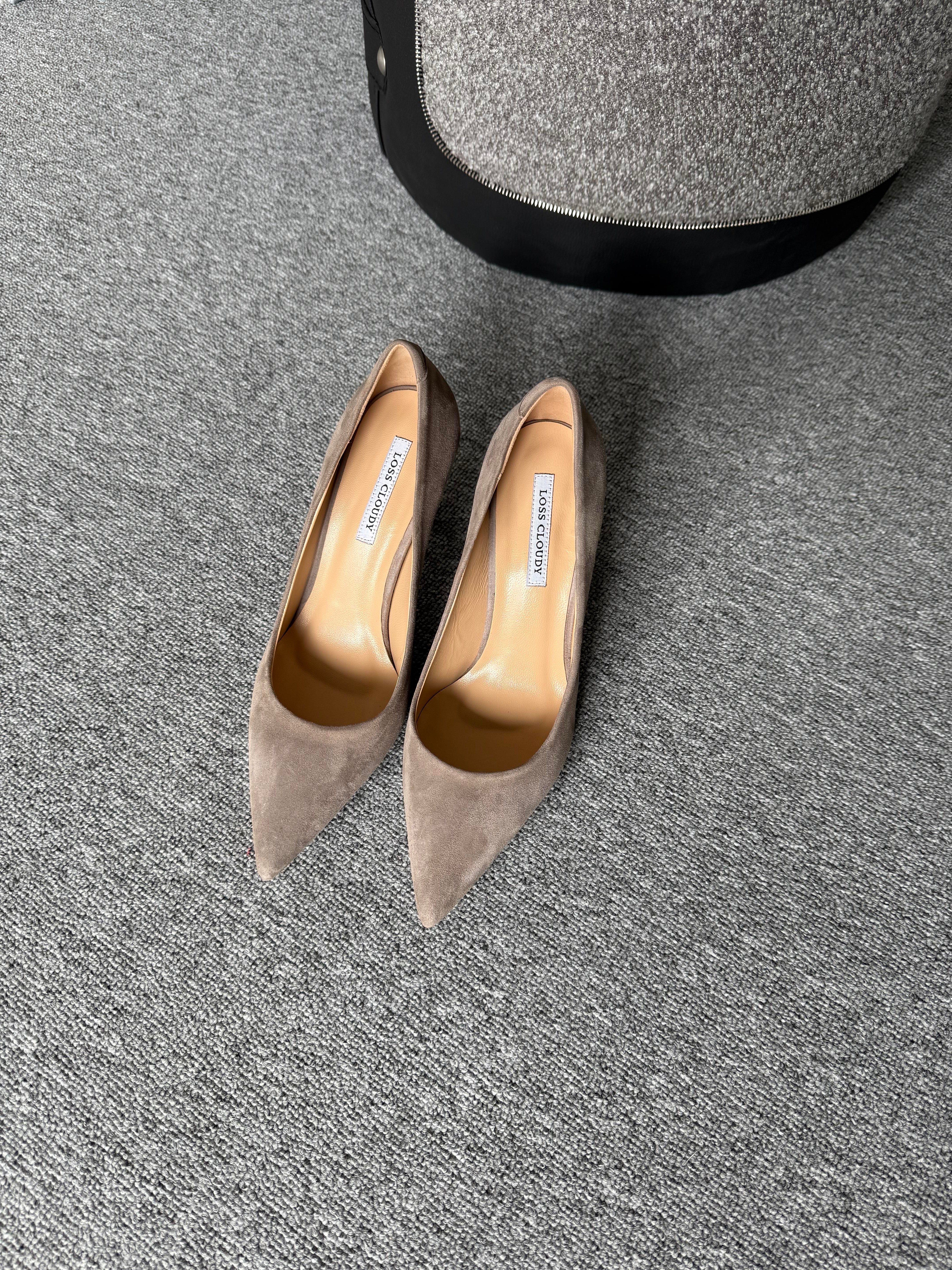 VİZON SÜET STİLETTO