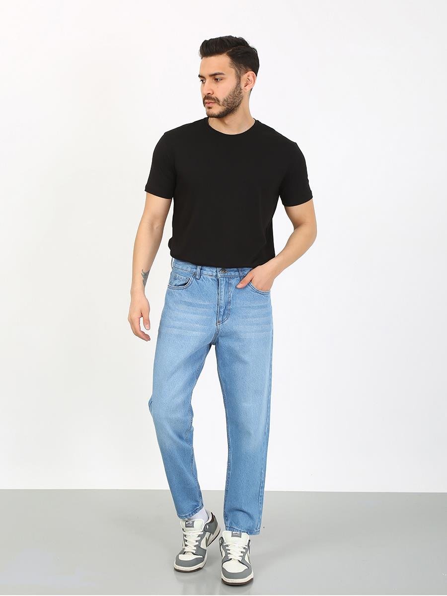 Açık Mavi Baggy Jean