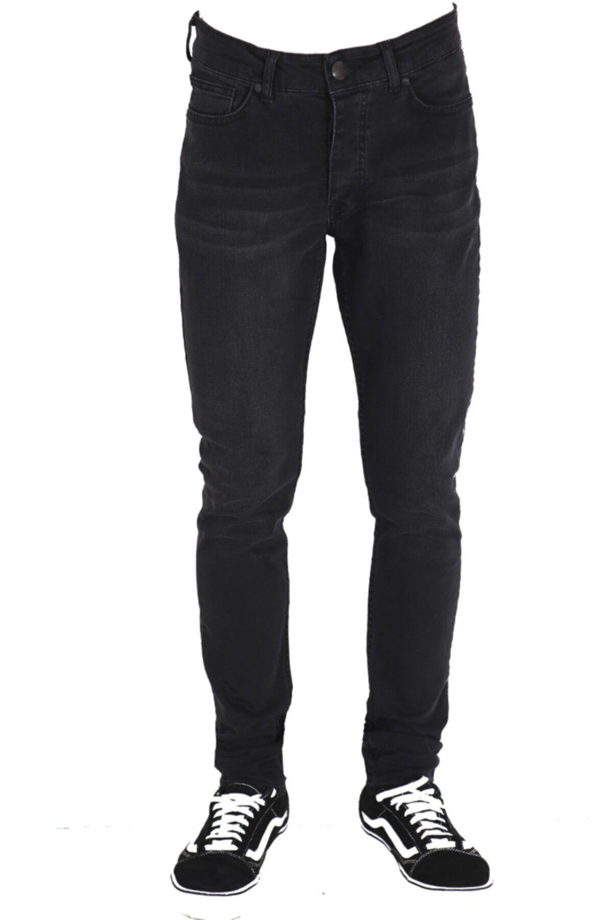 Denim Pantolon Erkek Füme