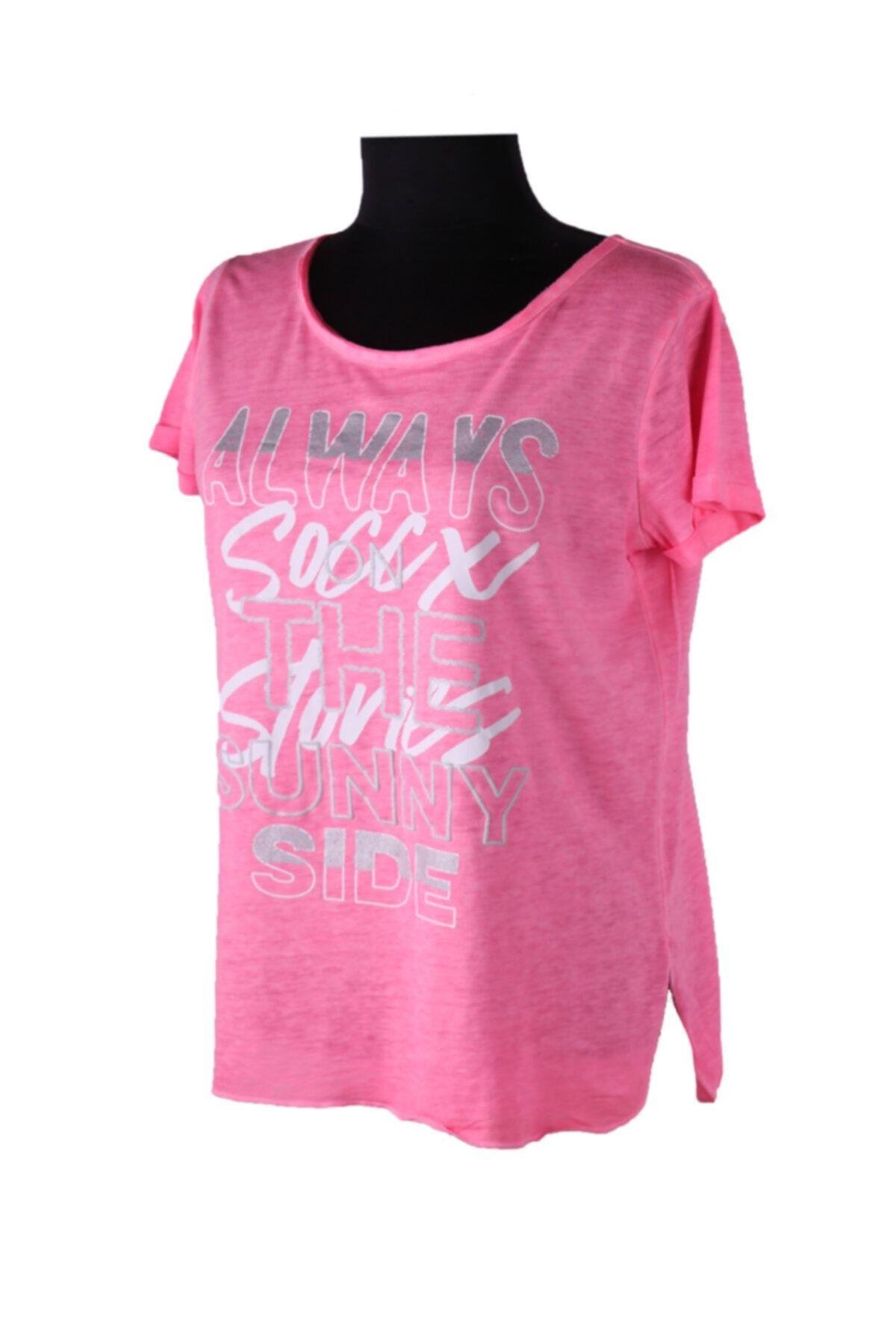 Kadın Pembe  T-Shirt