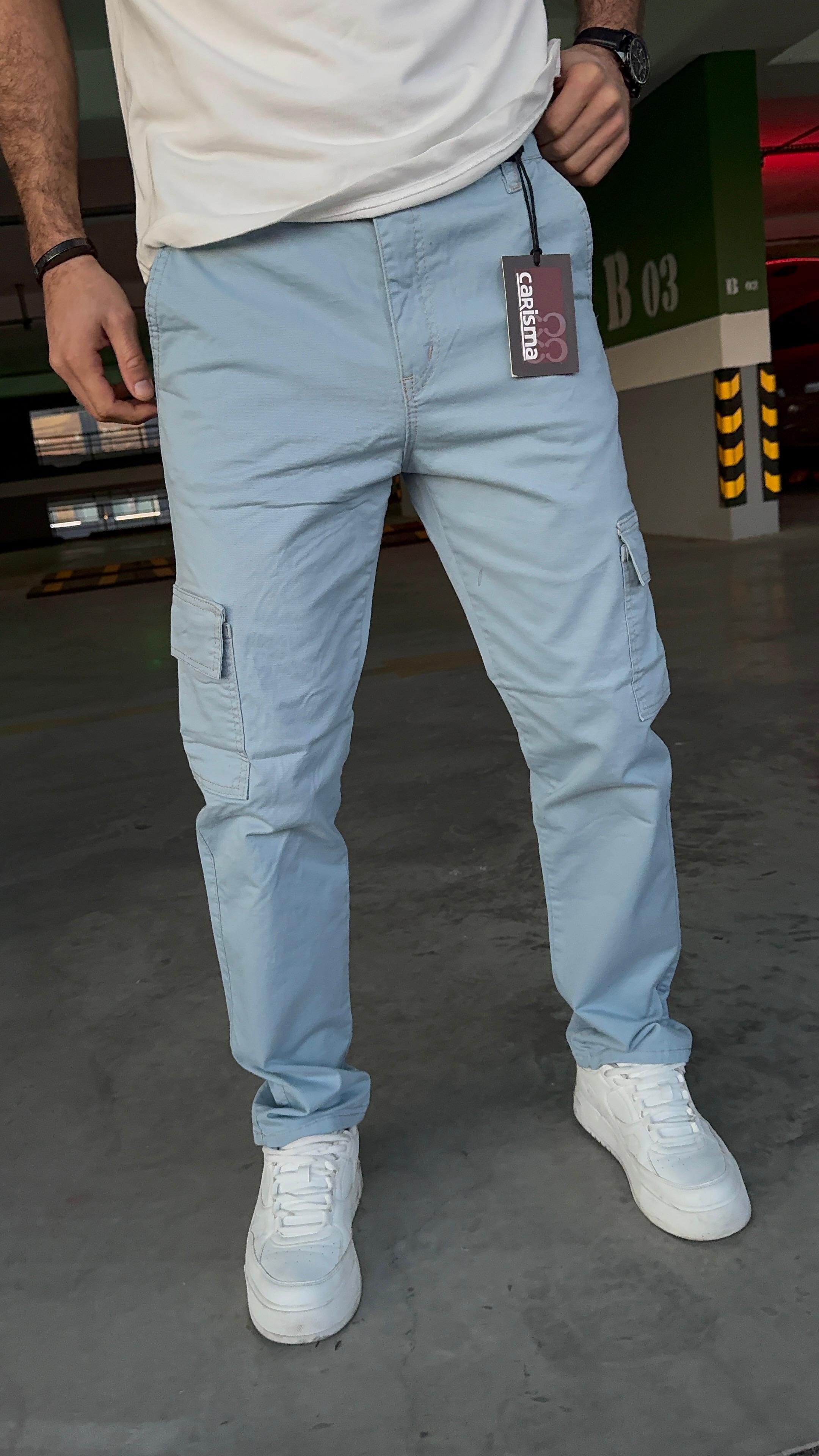 Kaizer Denim Erkek Haki Baggy Pantolon