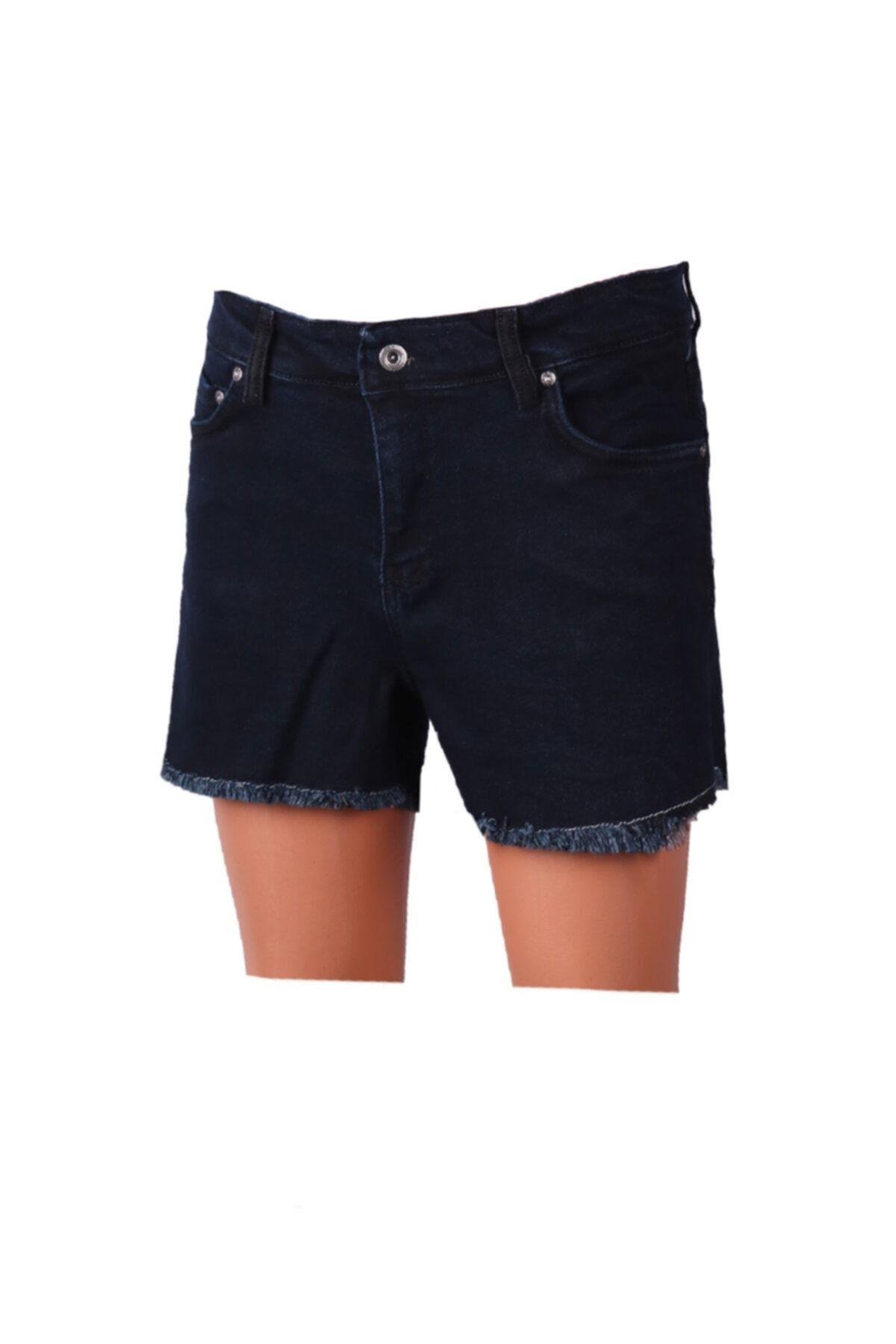 Kot Şort Lacivert Denim 83529