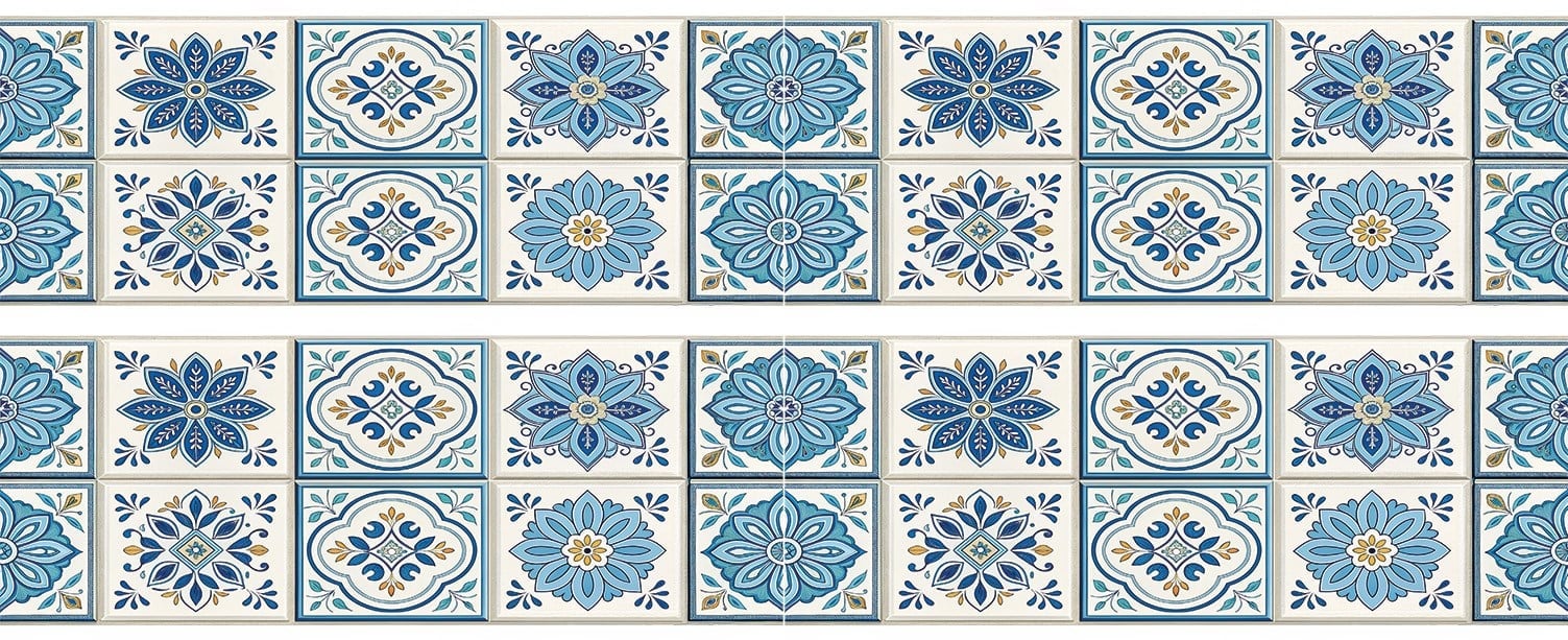 Bordür Rub On Transfer Ütü İle Baskı 150 cm RK 116