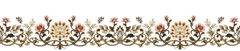 Bordür Rub On Transfer Ütü İle Baskı 150 cm RK 165