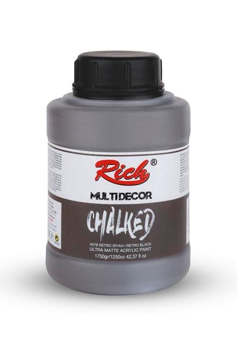 Multi Dekor Chalked 1750 Gr Retro Siyah