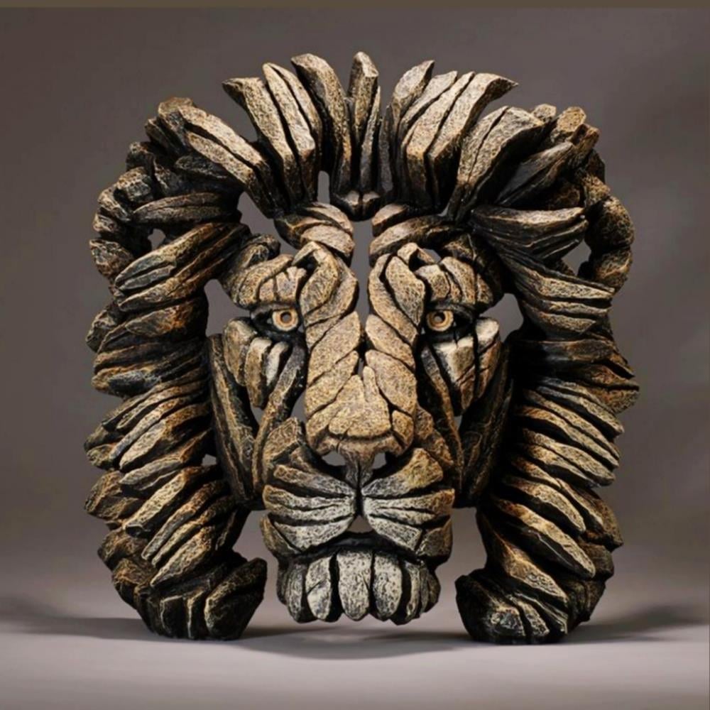 Ob 1828 - Soyut Modern Aslan Mask Ham Polyester Obje