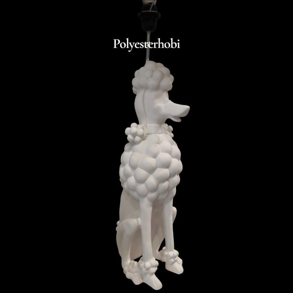 OB 2290 - Fino Köpek Abajur Ham Polyester Obje