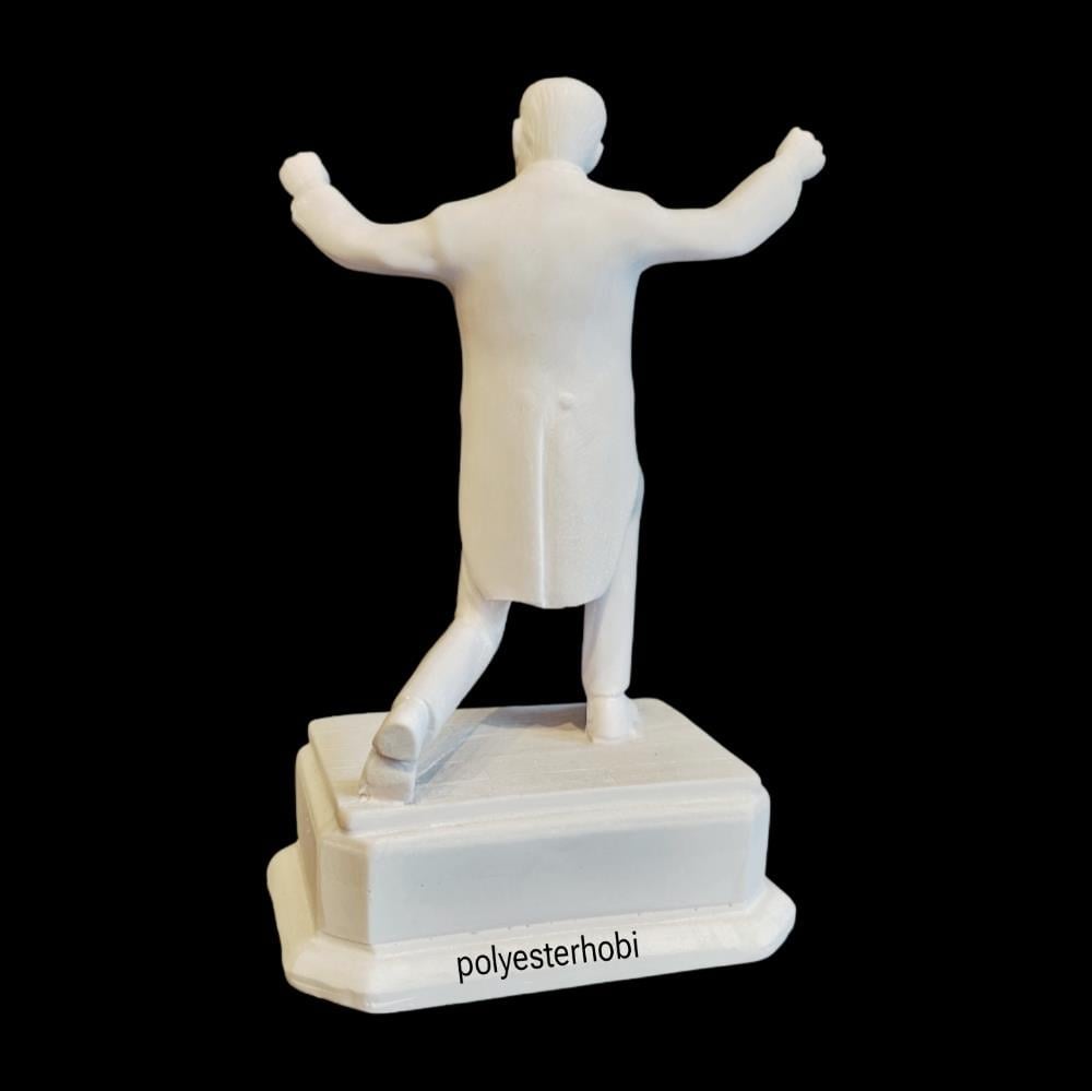 Ob 2510 - Atatürk Zeybek Oynuyor Ham Polyester Ev , Ofis Dekor