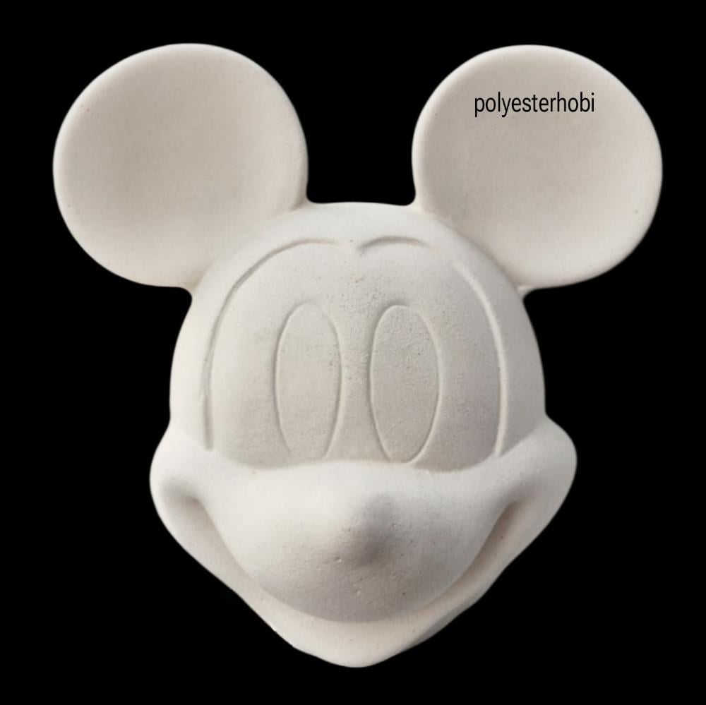 SC 93 - Mickey Figür Dekoratif Ham Seramik Obje
