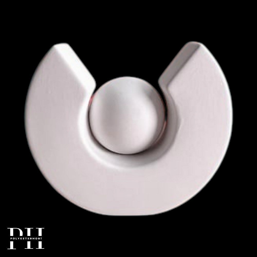 SD 105 - Modern Hayat Obje Ham Seramik Dekoratif Heykel