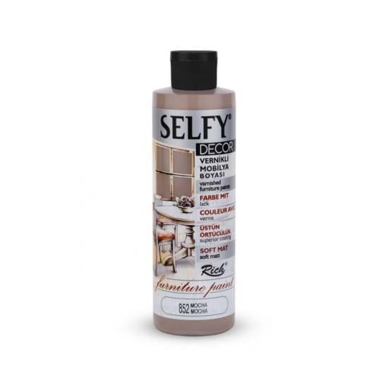 Selfy Dekor Mocha 240 cc Kendinden Vernikli Dönüşüm Boyası