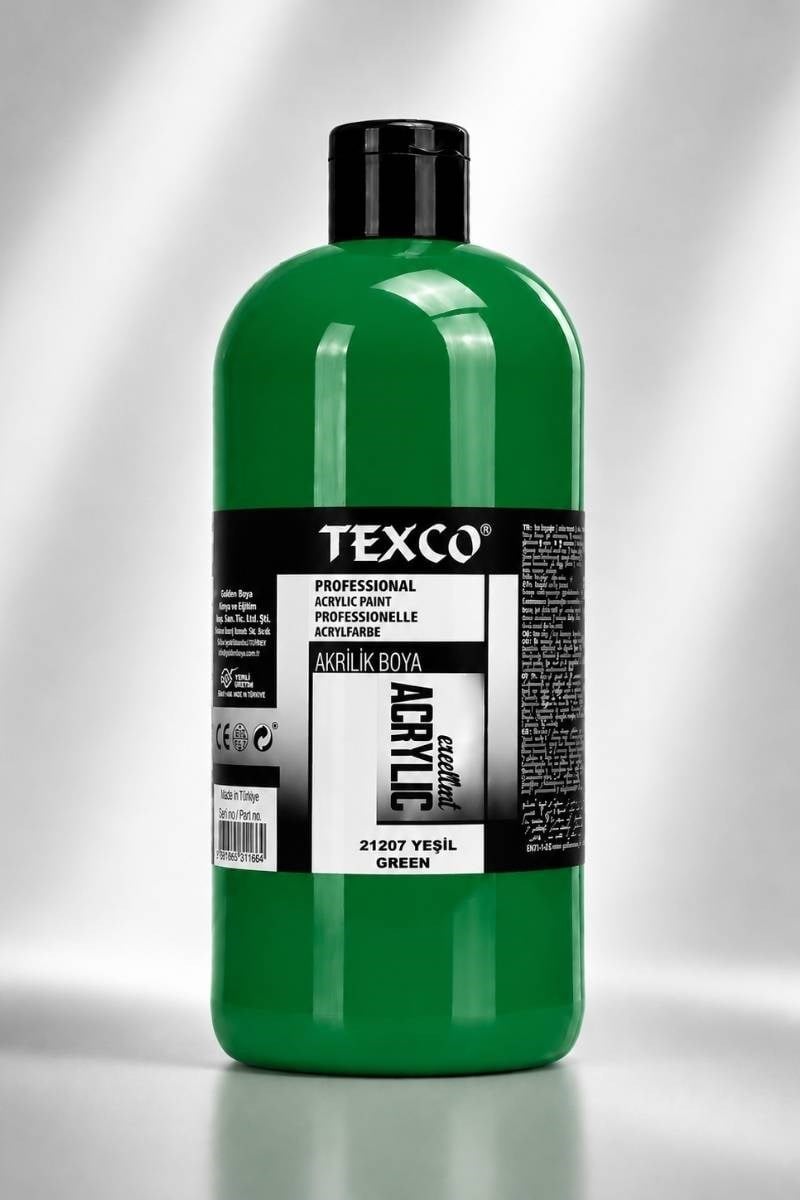 Texco Su Bazlı Akrilik 400 ml Yeşil