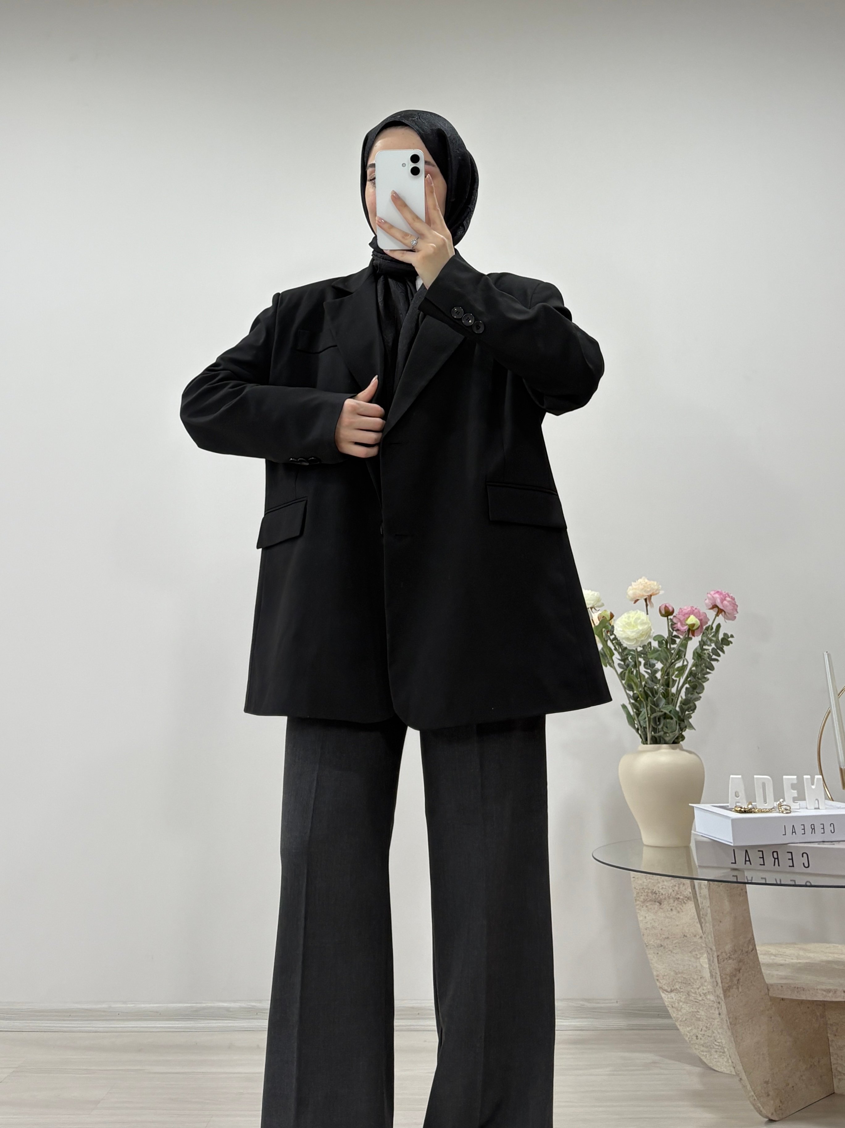 PREMİUM BLAZER CEKET SİYAH