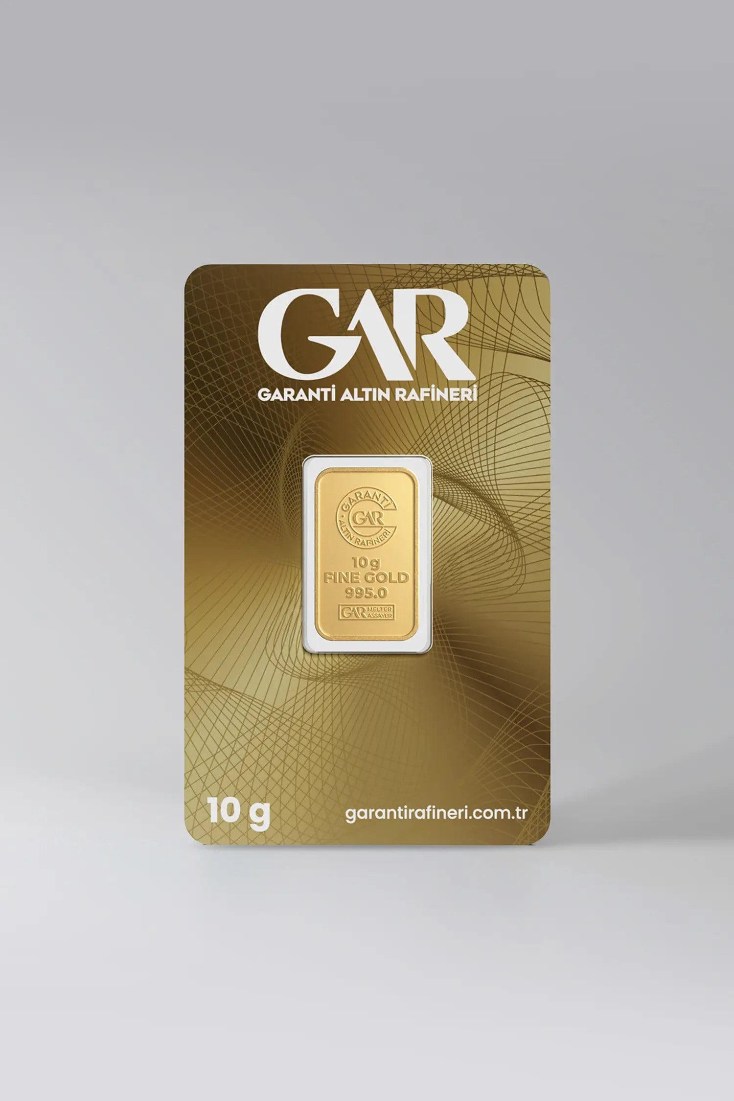 GAR 24 Ayar 10 Gram Külçe Altın