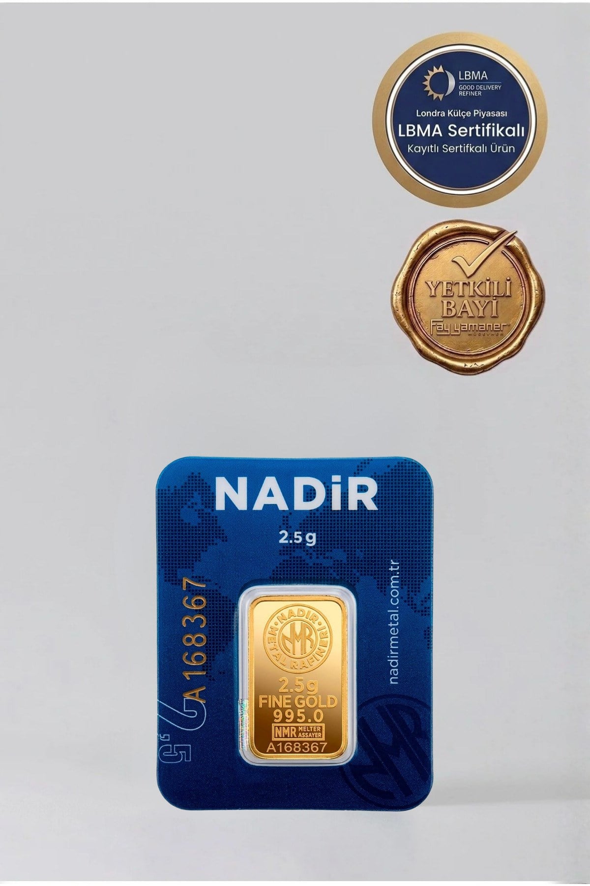 24 Ayar 2,5 Gram Külçe Altın