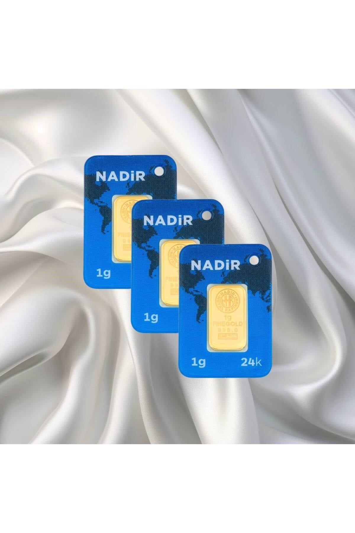 3 ADET 1 GR 24 AYAR NADİR GRAM ALTIN