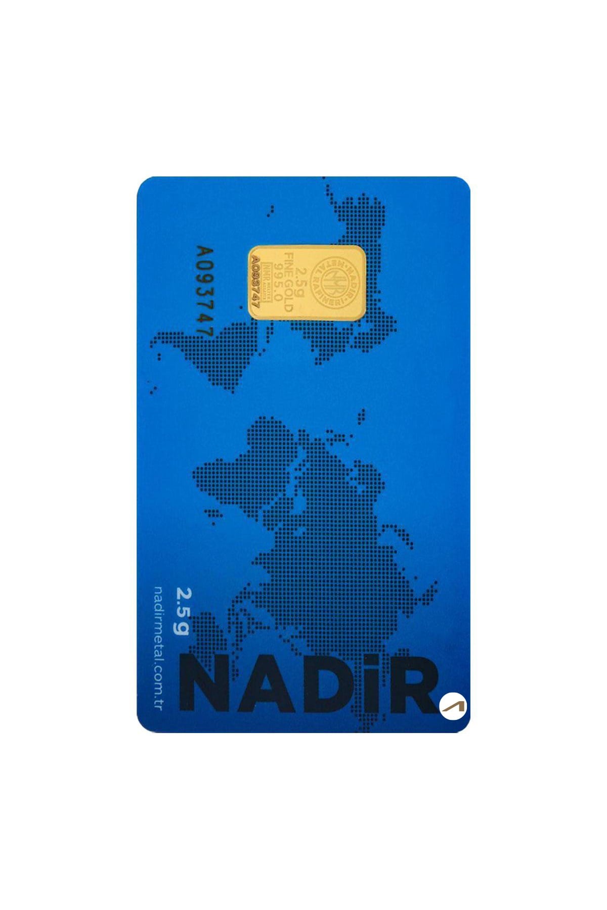 2.5 gr 24 Ayar Nadirgold gram Altın