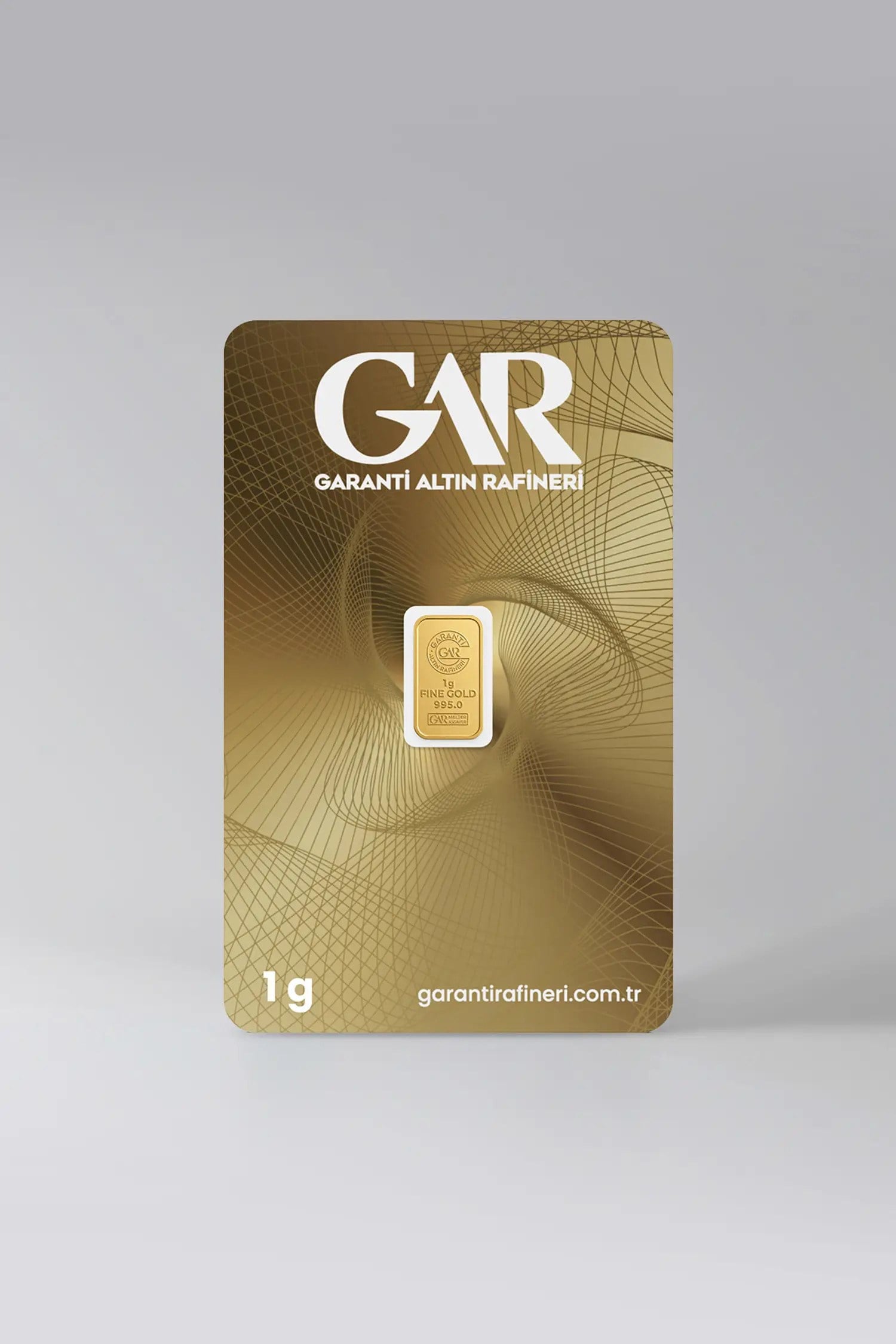 GAR 24 Ayar 1 Gram Külçe Altın