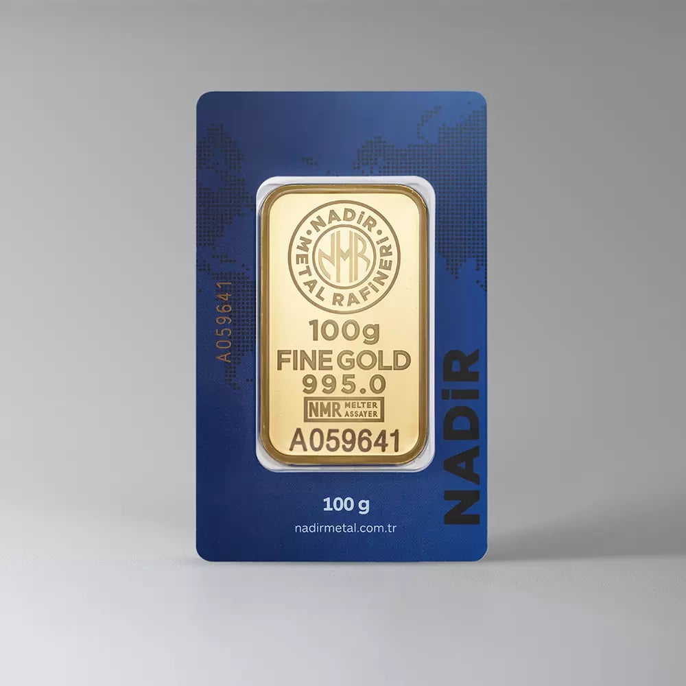 Nadir Gold 24 Ayar 100 Gram Külçe Altın