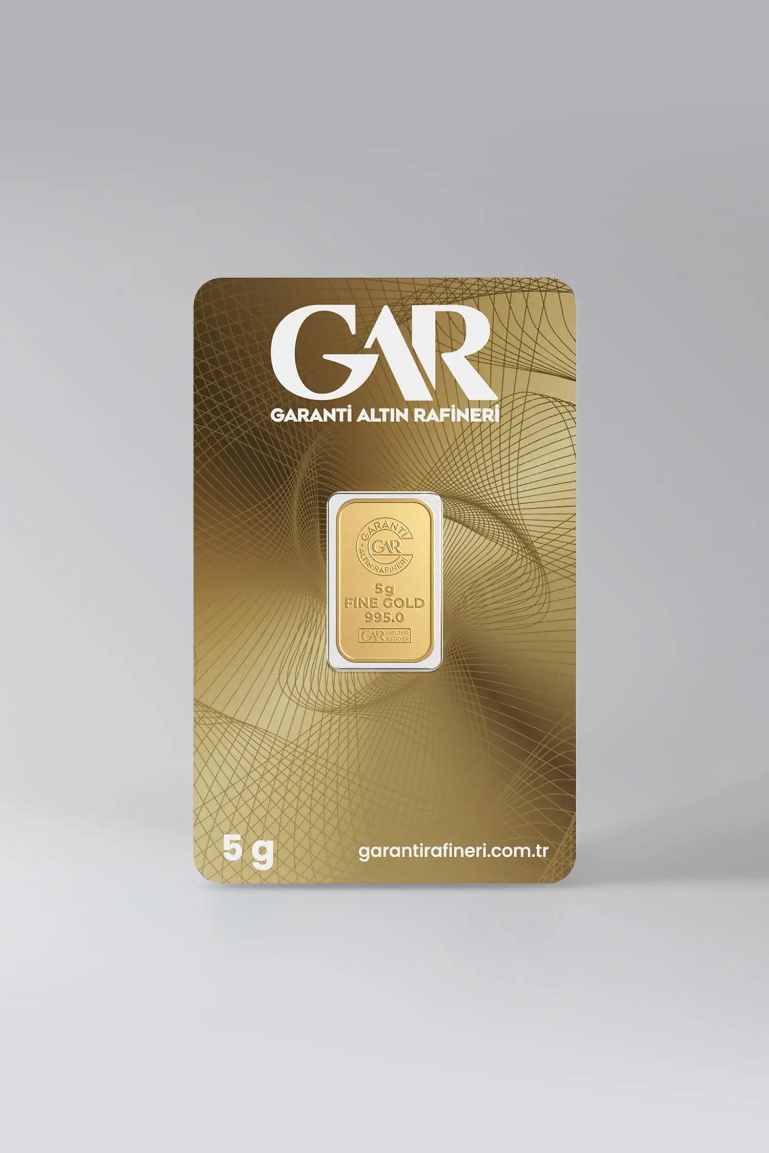 GAR 24 Ayar 5 Gram Külçe Altın