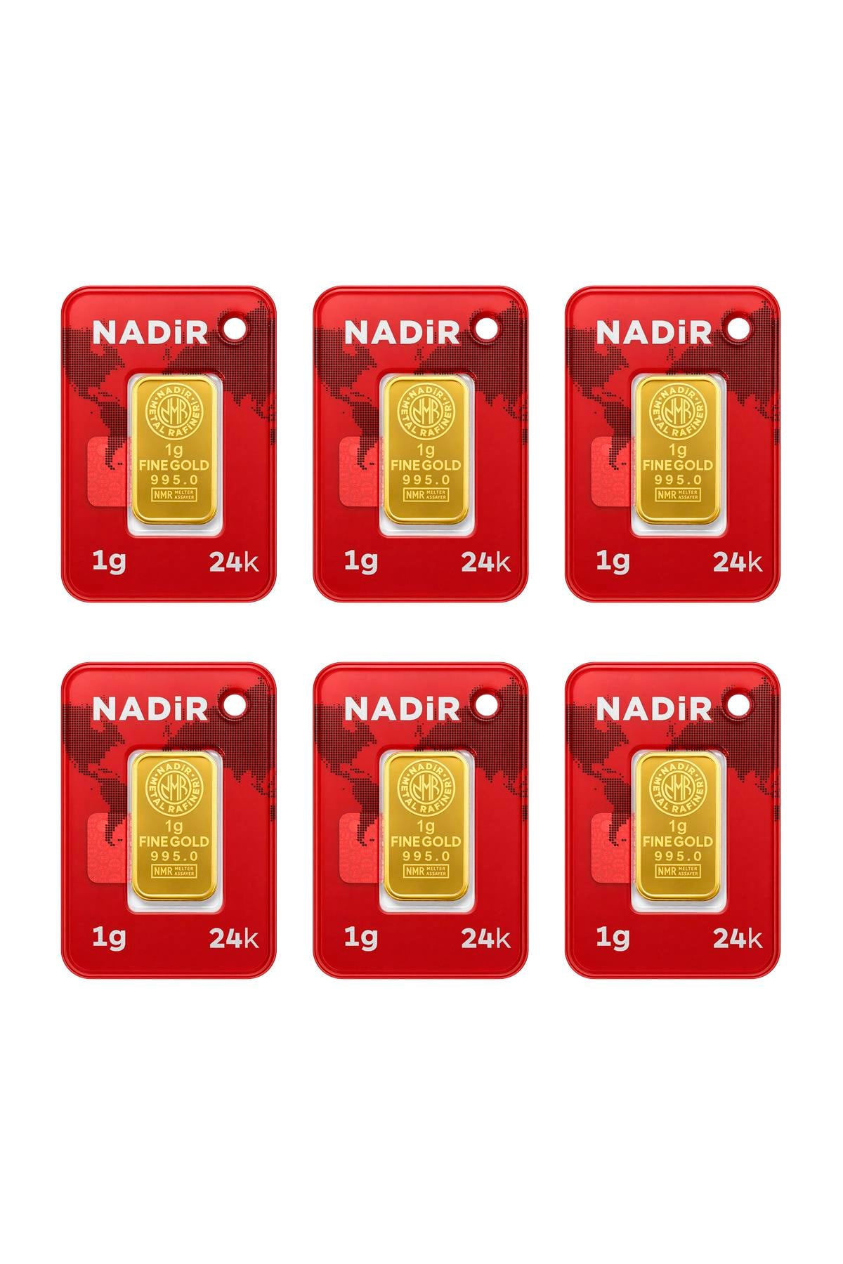 Nadir Gold 24 Ayar 6 Gram Külçe Altın