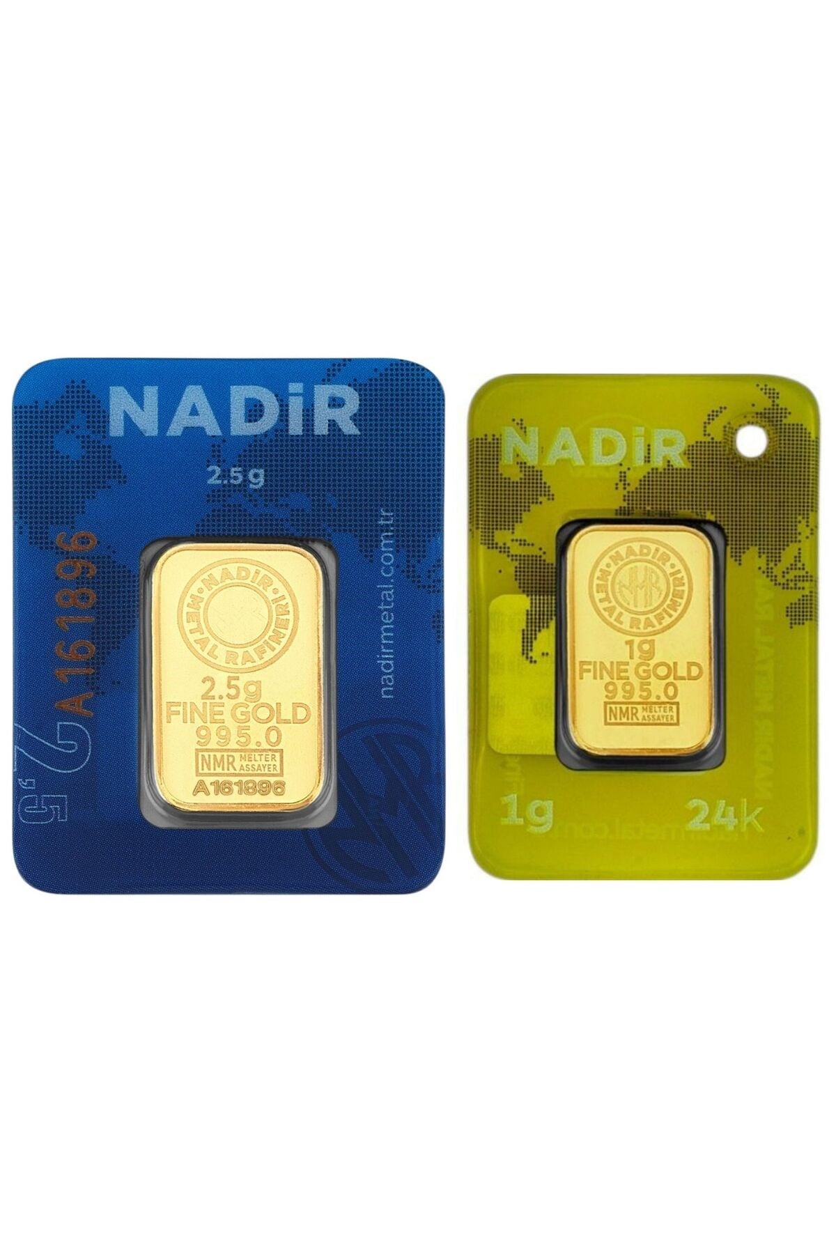 Nadir Gold 3,5 Gram (2,5+1) Külçe Gram Altın 24 Ayar