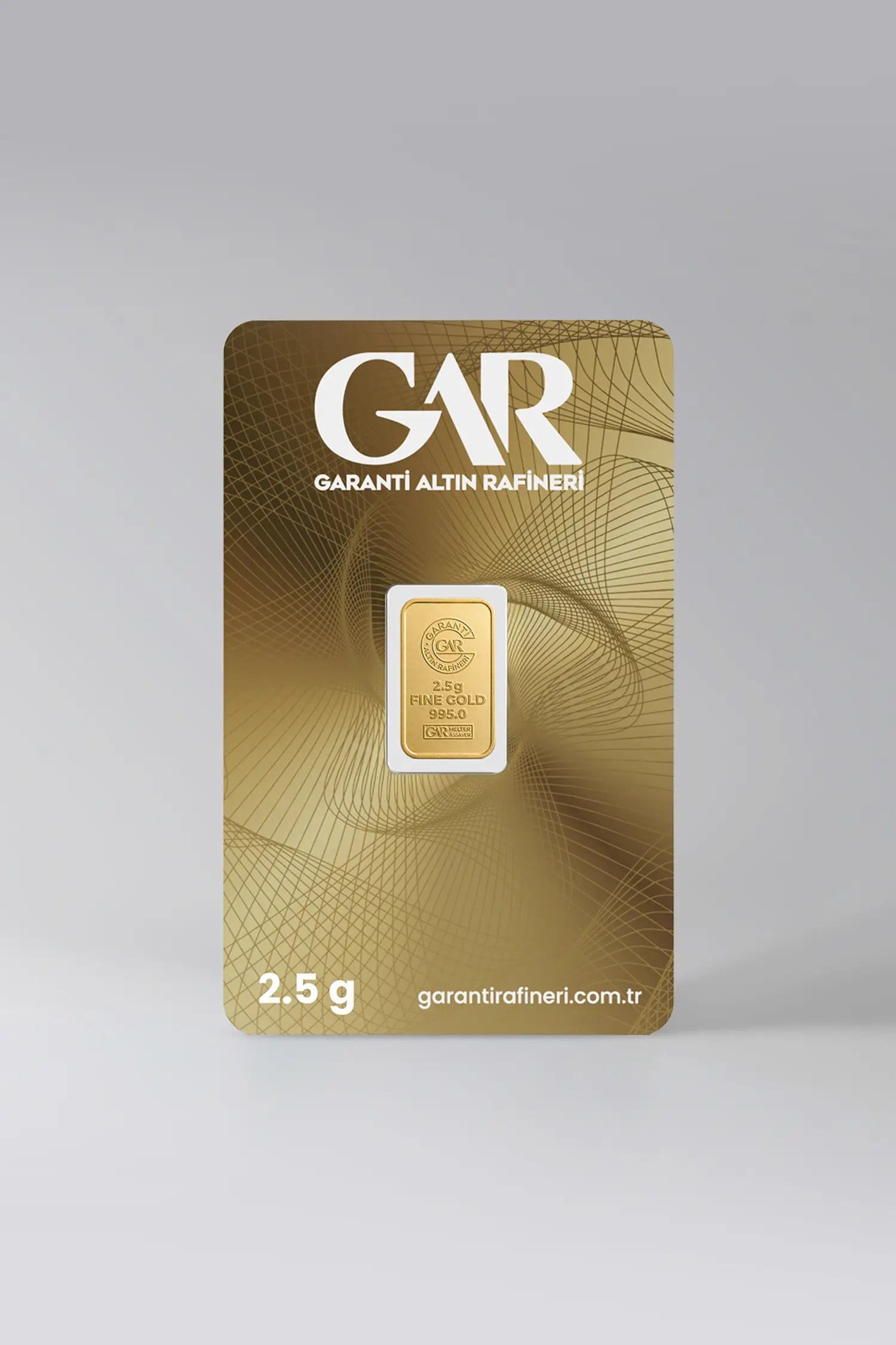 GAR 24 Ayar 2,5 Gram Külçe Altın