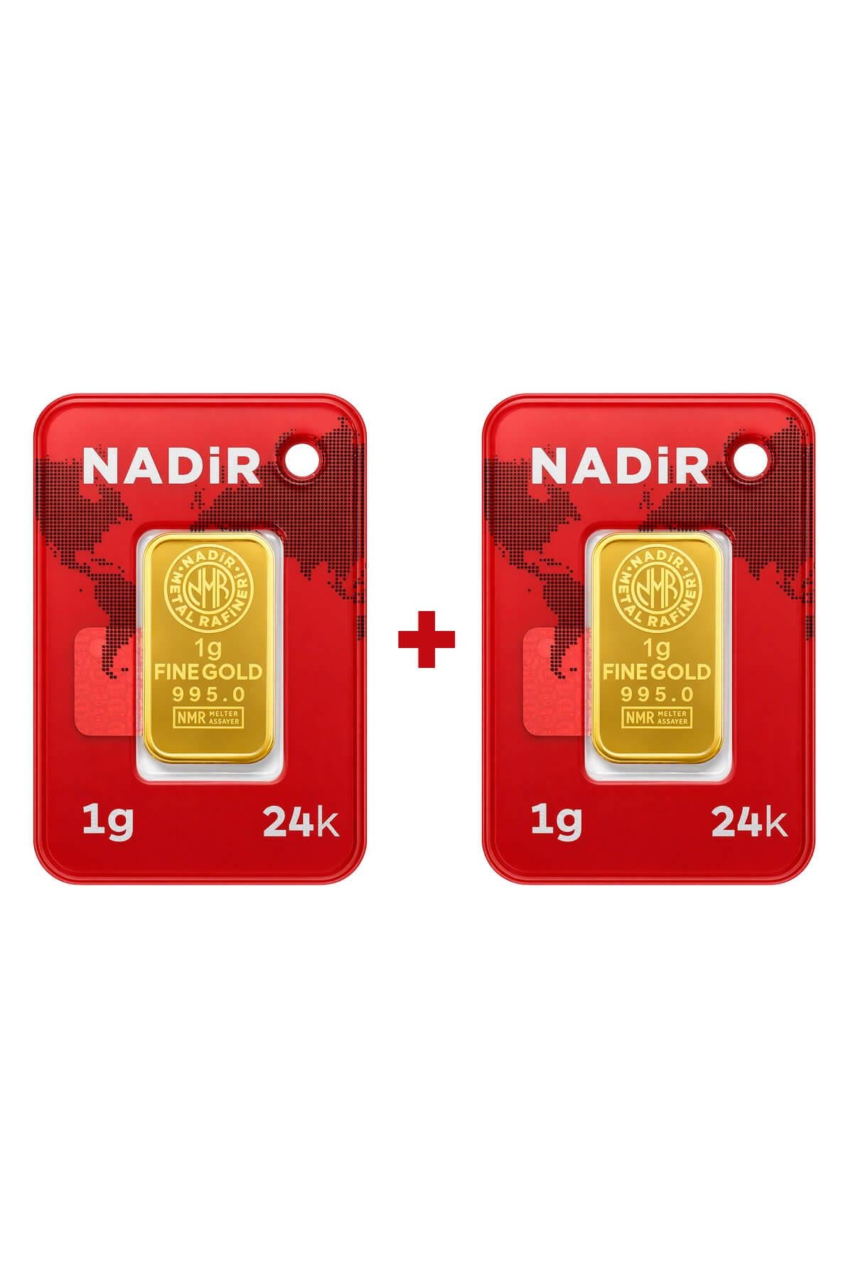 Nadir Gold 24 Ayar 2 Gram Külçe Altın